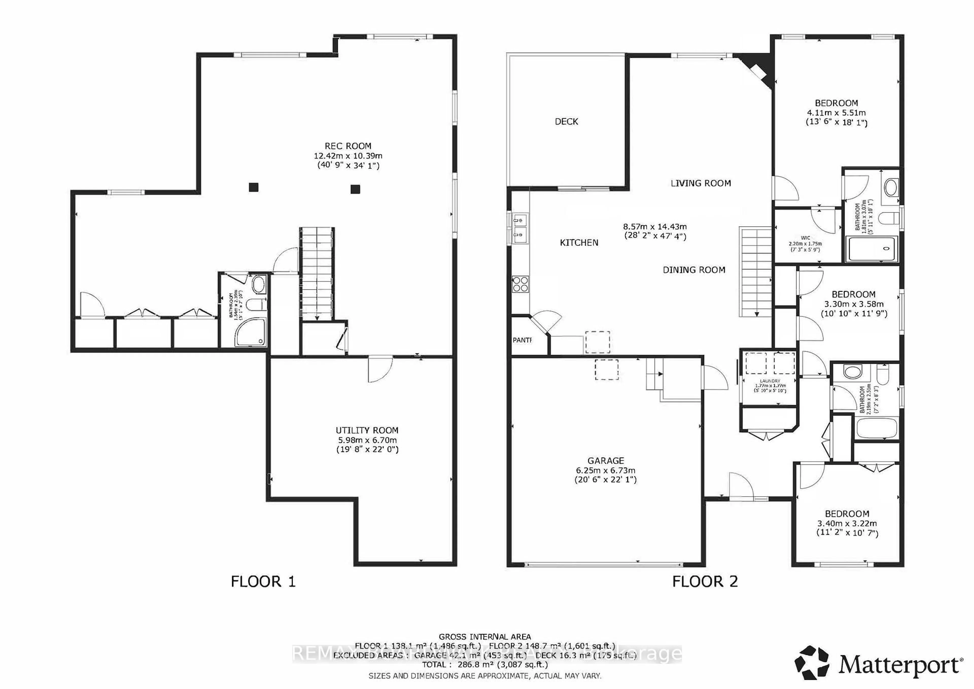 Floor plan for 19 Donaldson Crt, Brockville Ontario K6V 7J1