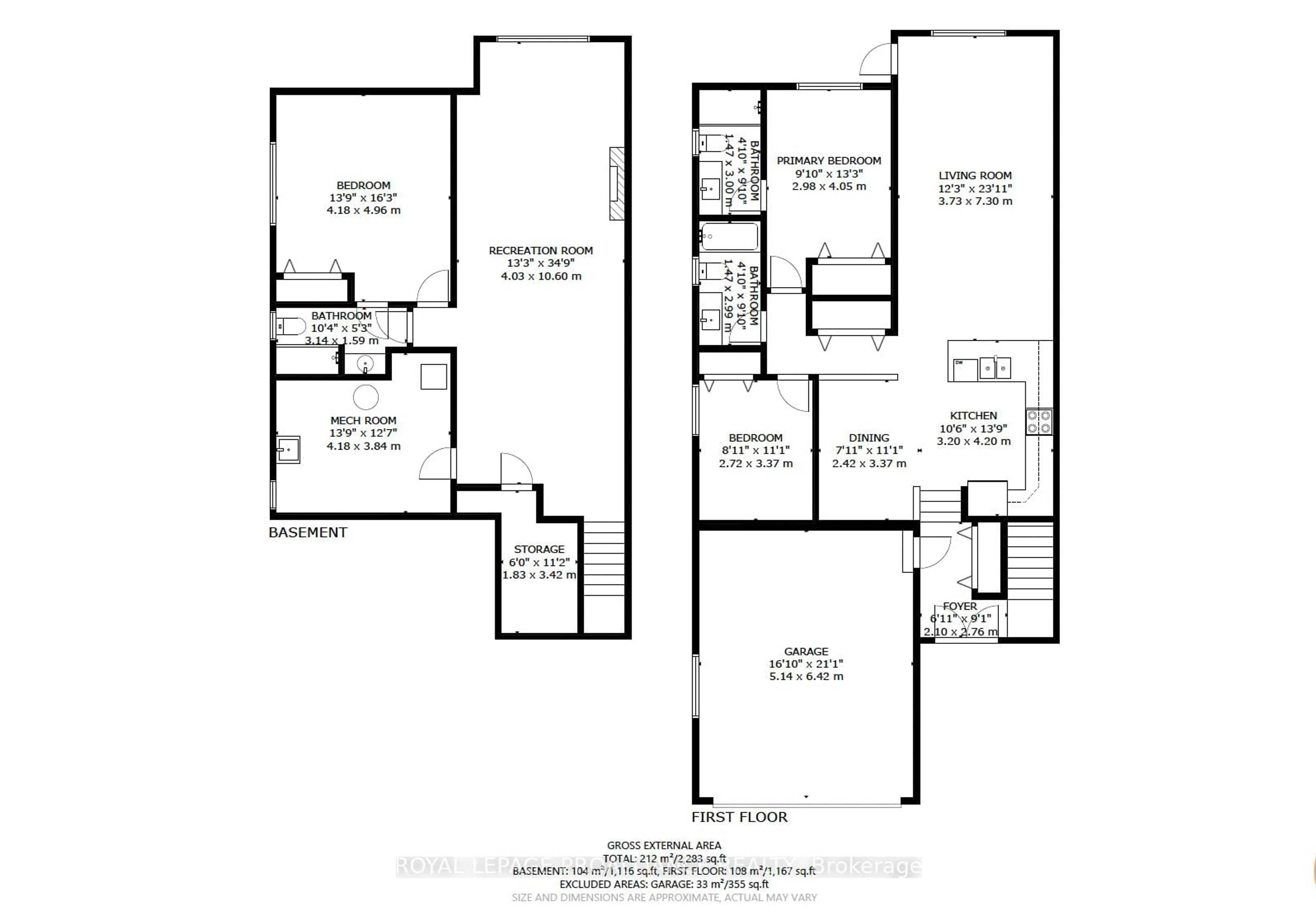 Floor plan for 3 Cortland Cres, Quinte West Ontario K8V 0E9