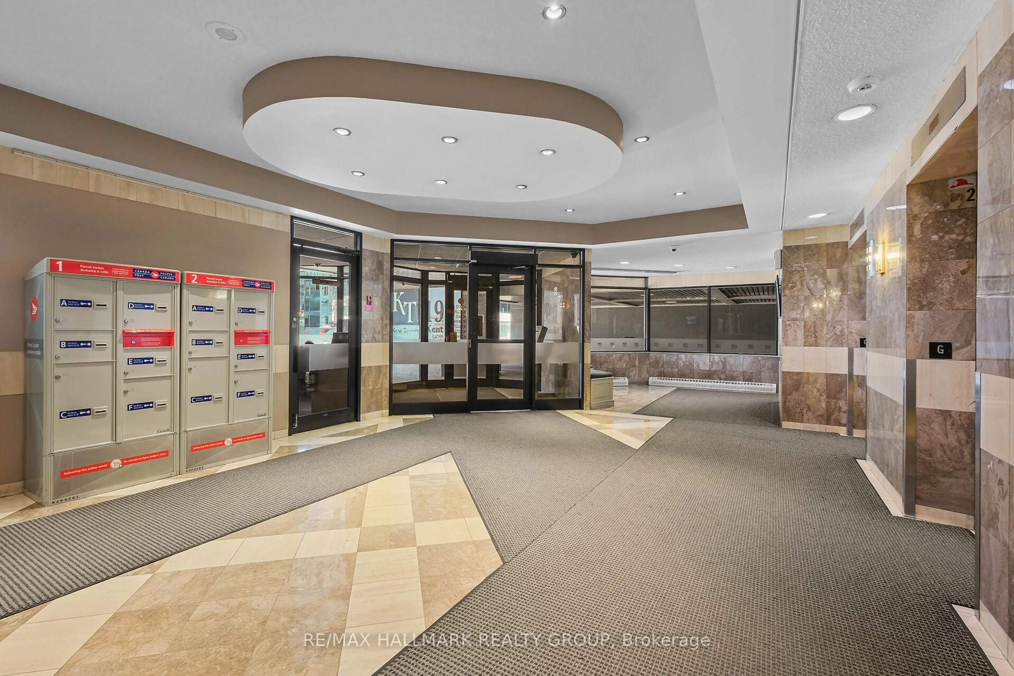 Lobby for 199 Kent St #604, Ottawa Ontario K2P 2K8