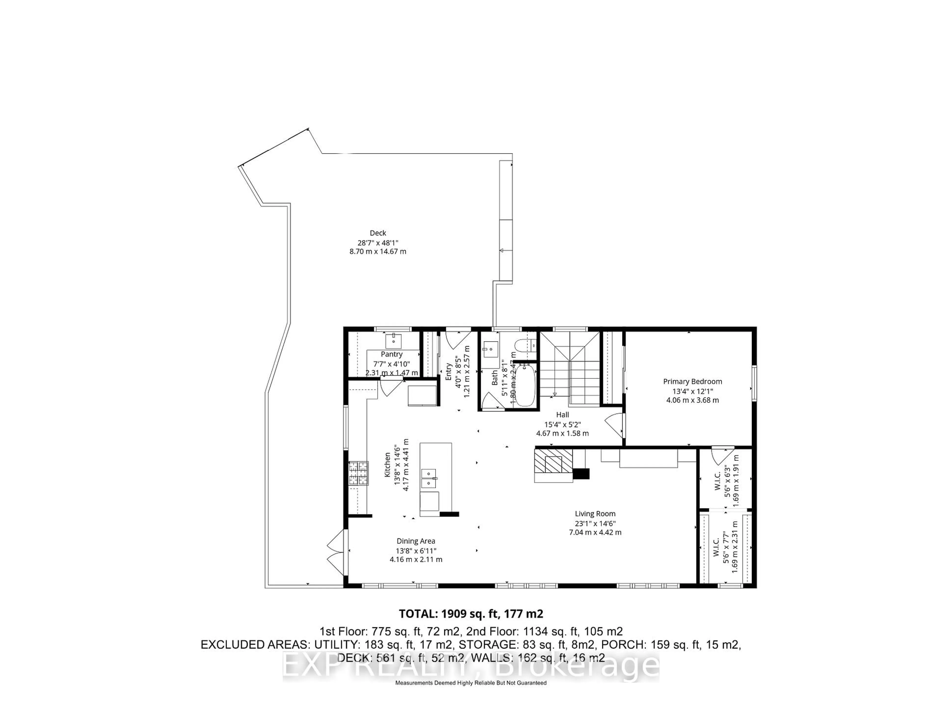 Floor plan for 6204 County Road 9 Rd, Napanee Ontario K7R 3K8