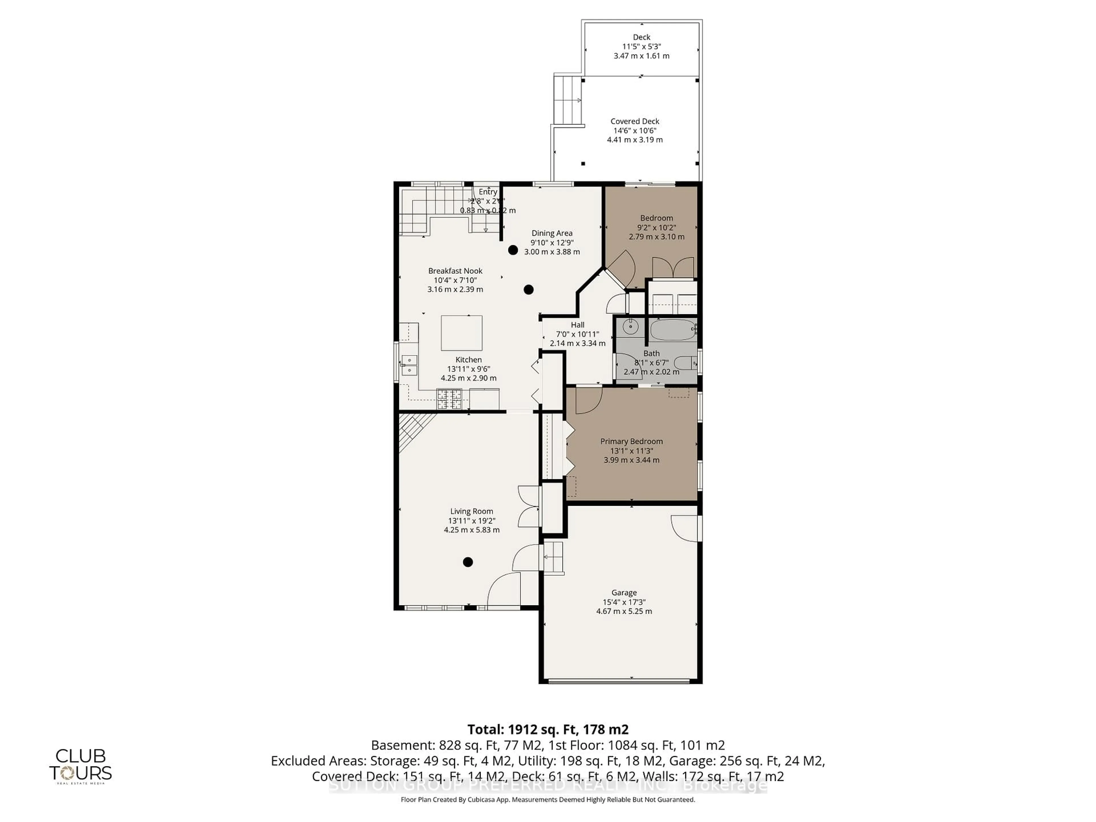 Floor plan for 64 Willow Cres, Strathroy-Caradoc Ontario N7G 4H1