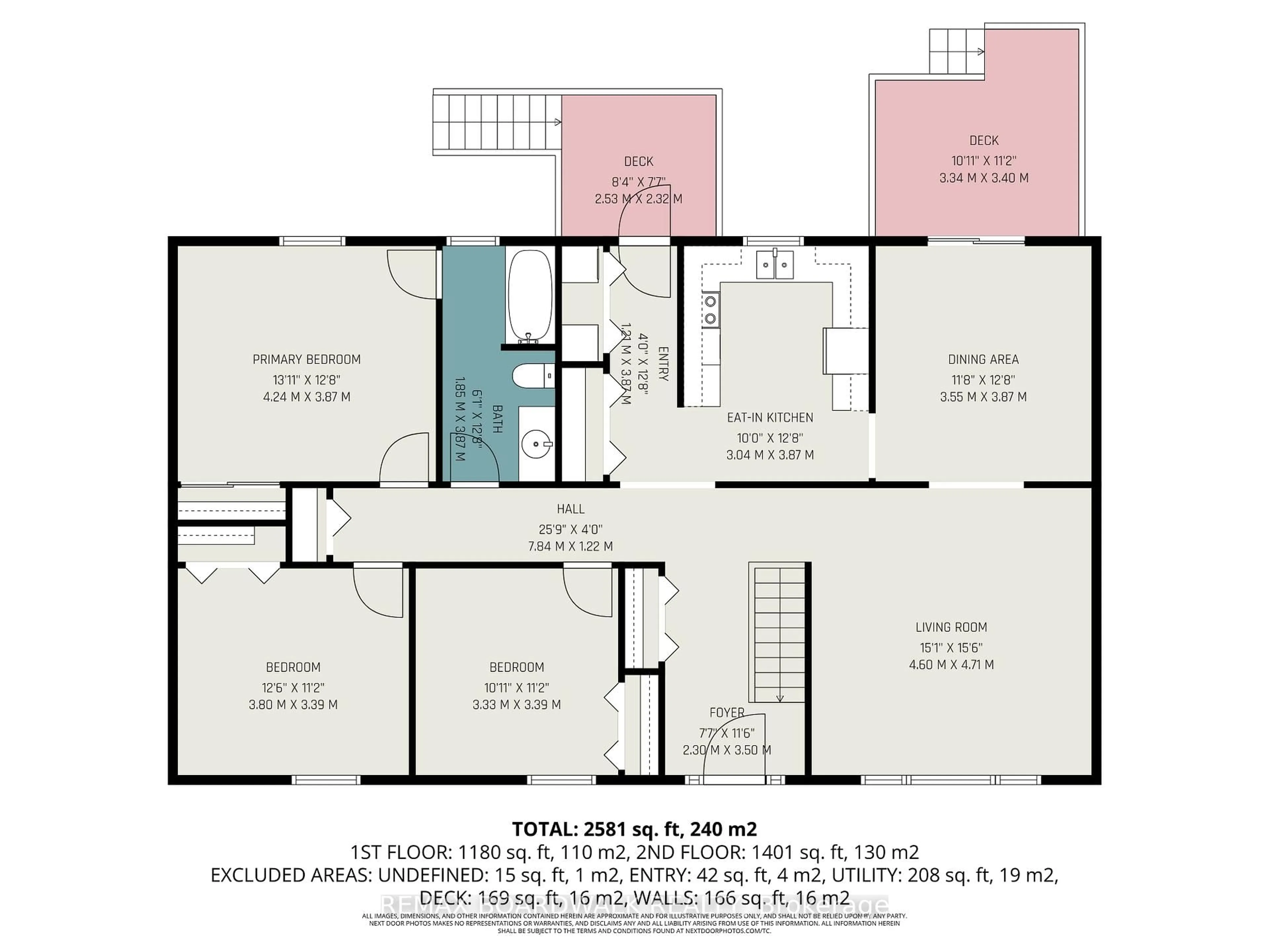 Floor plan for 1283 Bathurst 5th Concession, Perth Ontario K7H 3C9
