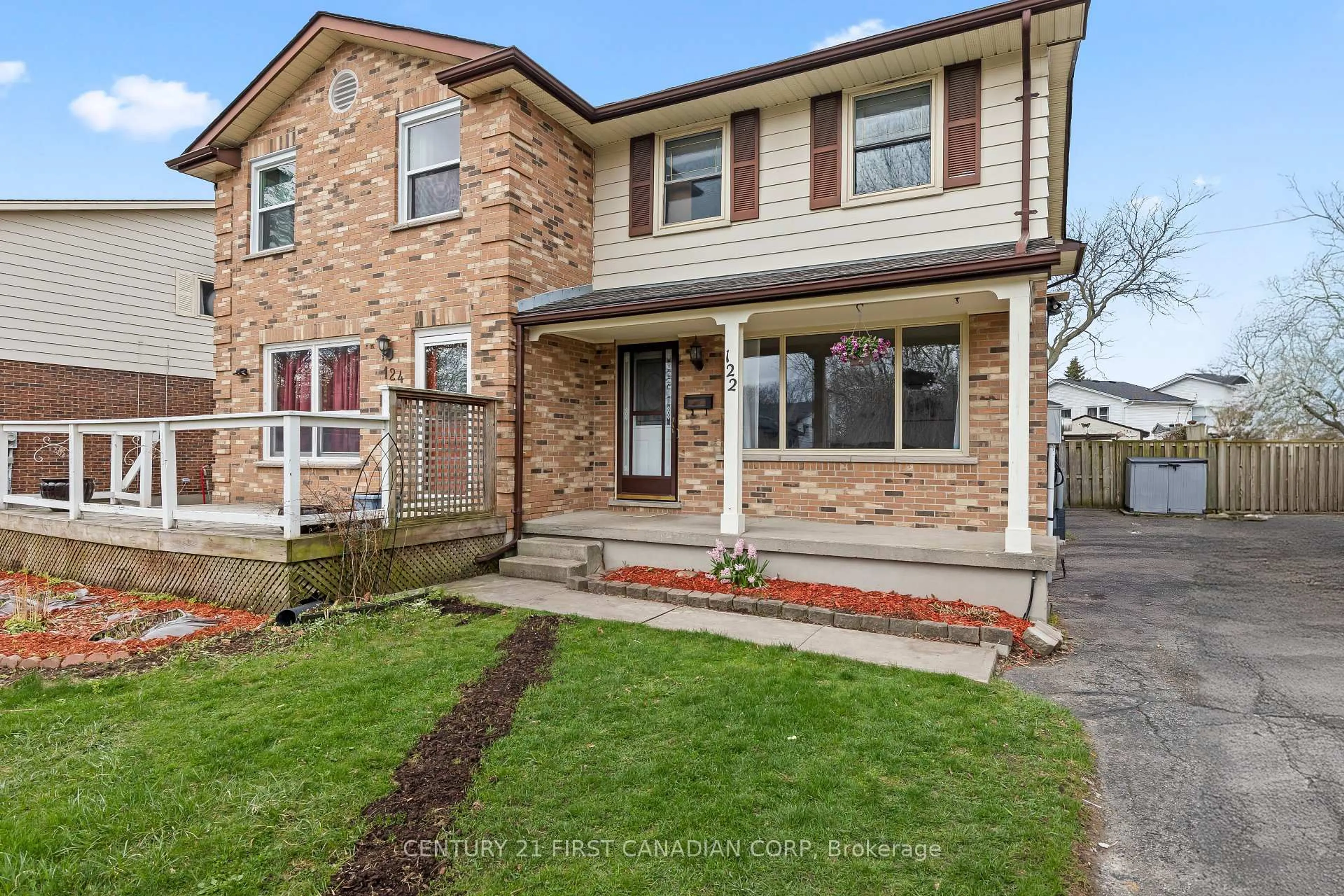 Home with brick exterior material, street for 122 Garland Lane, London East Ontario N5V 3K8