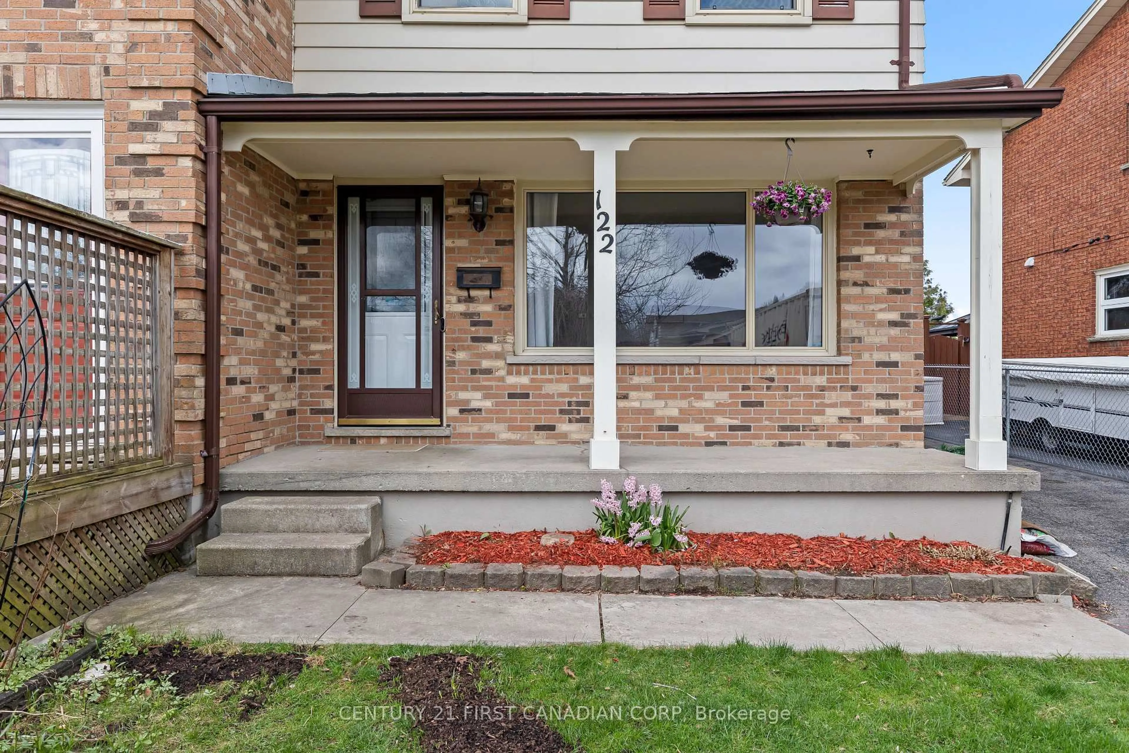 Home with brick exterior material, street for 122 Garland Lane, London East Ontario N5V 3K8