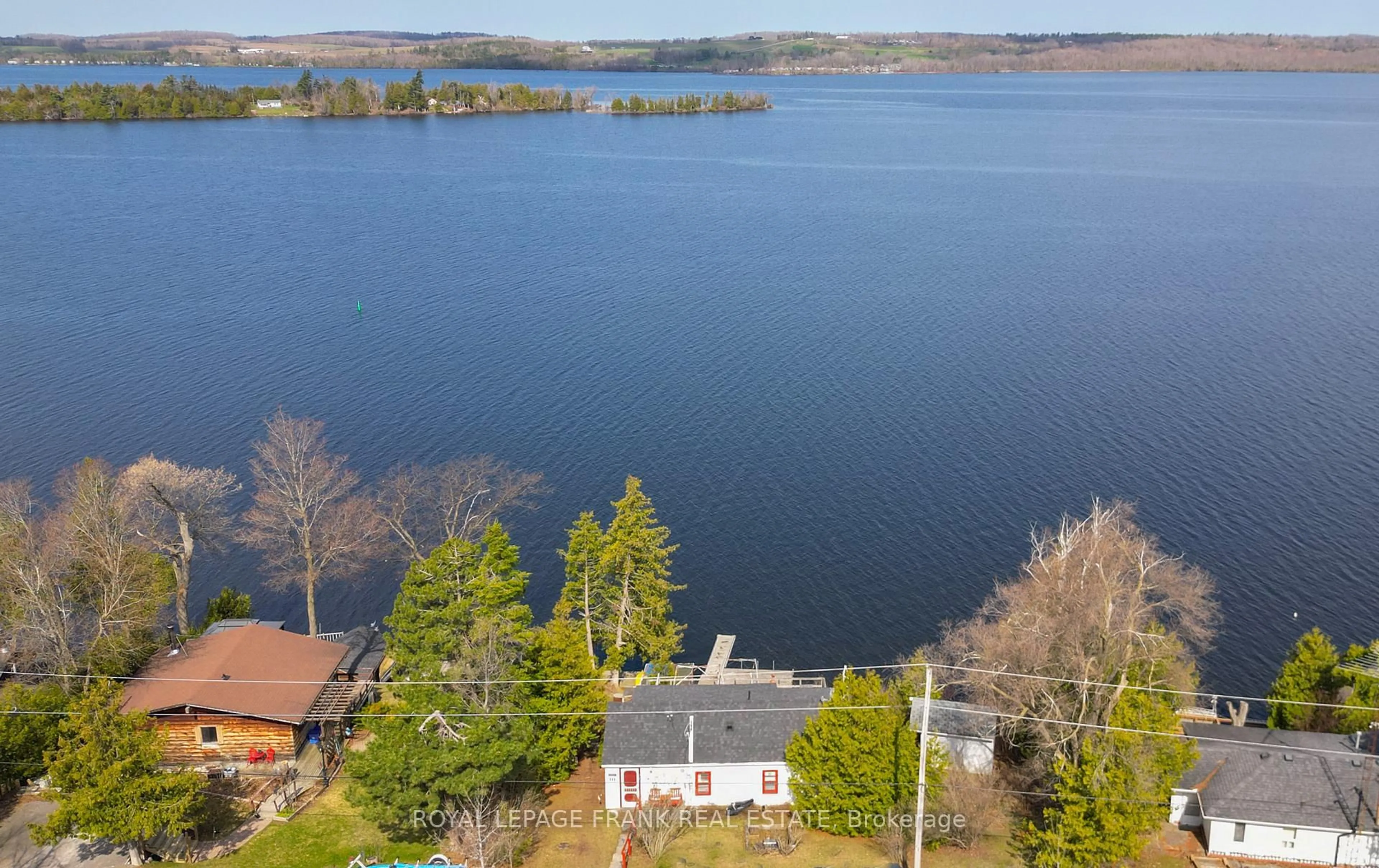 A pic from outside/outdoor area/front of a property/back of a property/a pic from drone, water/lake/river/ocean view for 32 Parker Dr, Alnwick/Haldimand Ontario K0K 2X0