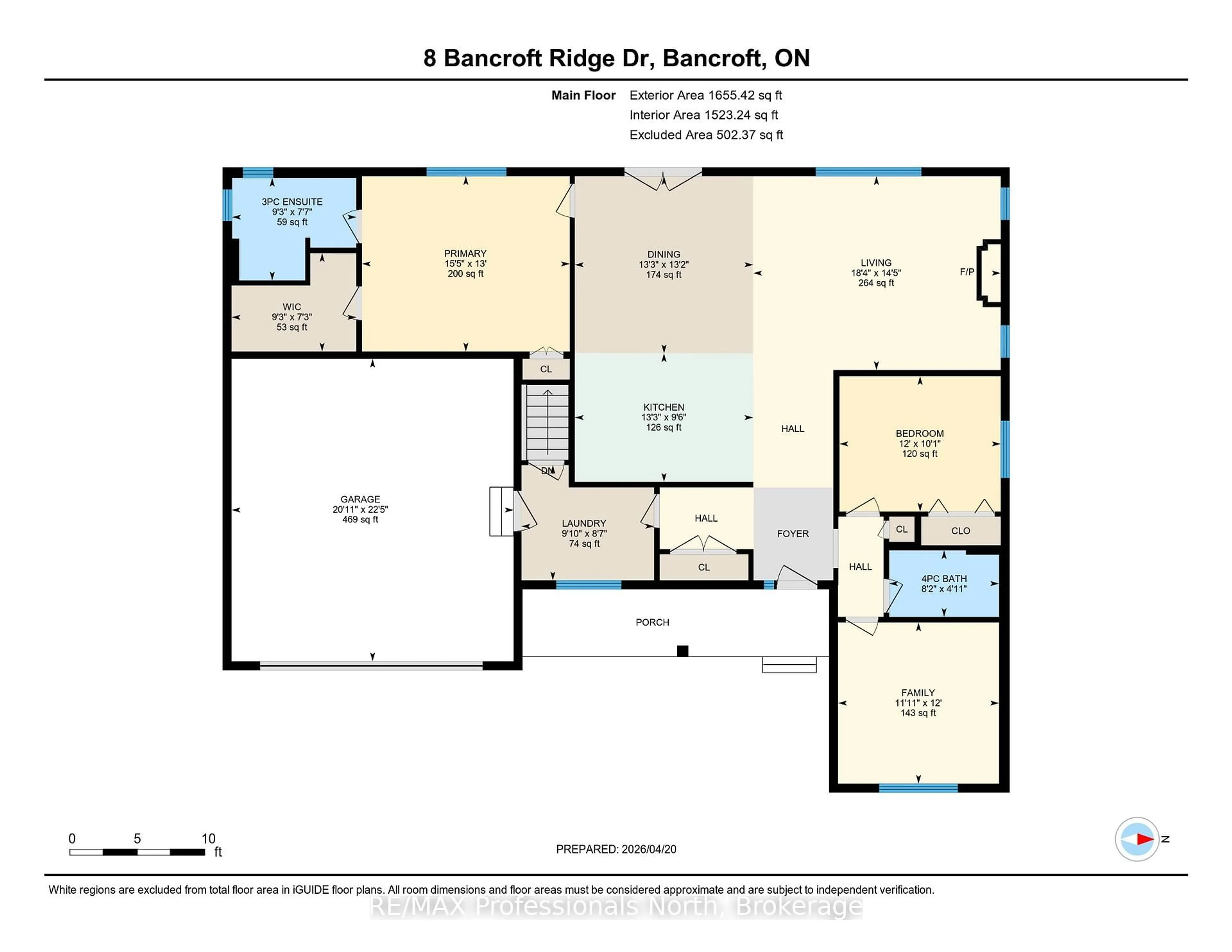 Floor plan for 8 Bancroft Ridge Dr, Bancroft Ontario K0L 1C0