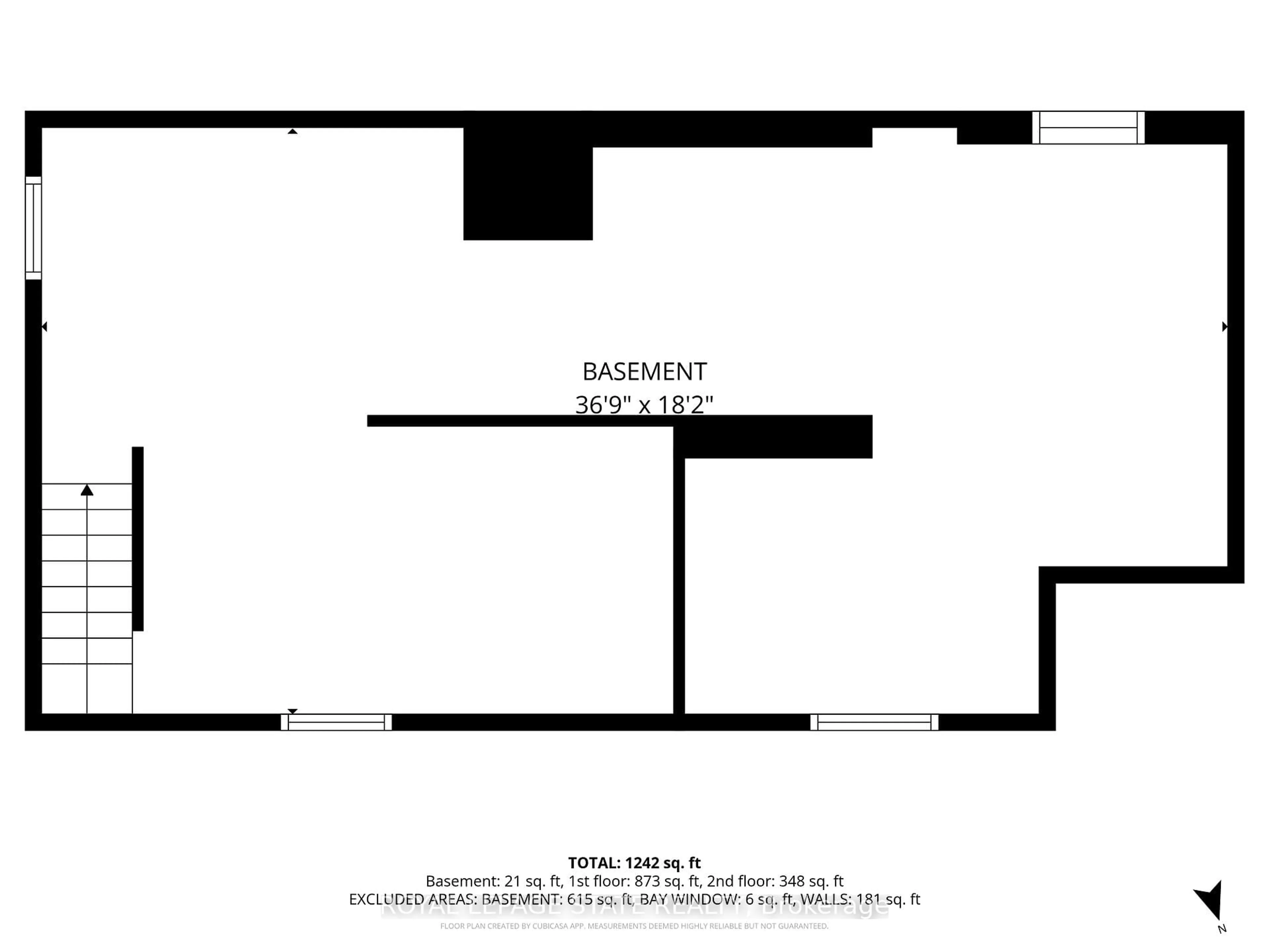 Floor plan for 69 Houghton Ave, Hamilton Ontario L8K 2M9
