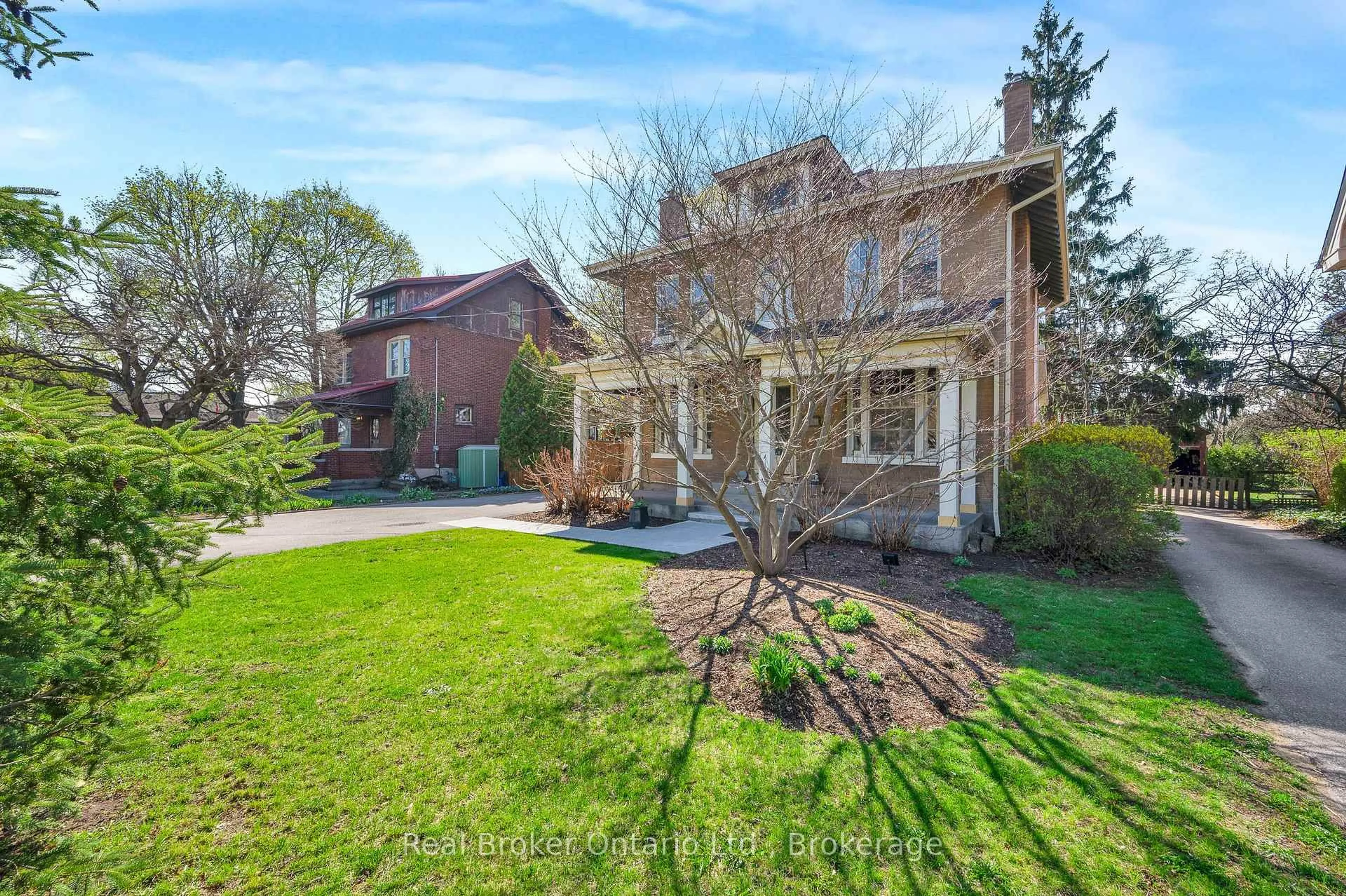 Home with brick exterior material, street for 739 Colborne St, Brantford Ontario N3S 3R9