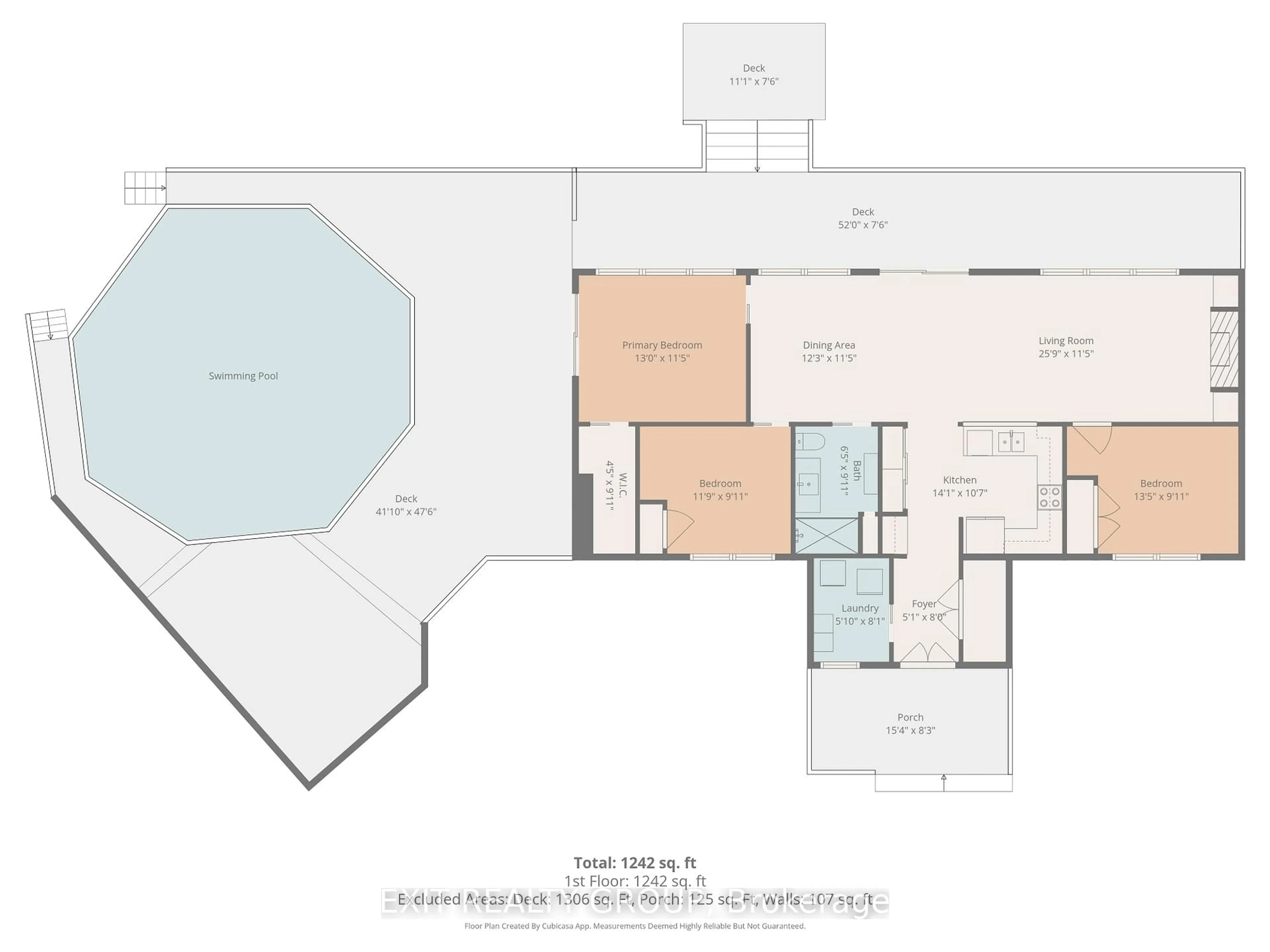 Floor plan for 21 Prior Lane, Hastings Ontario K0K 2C0