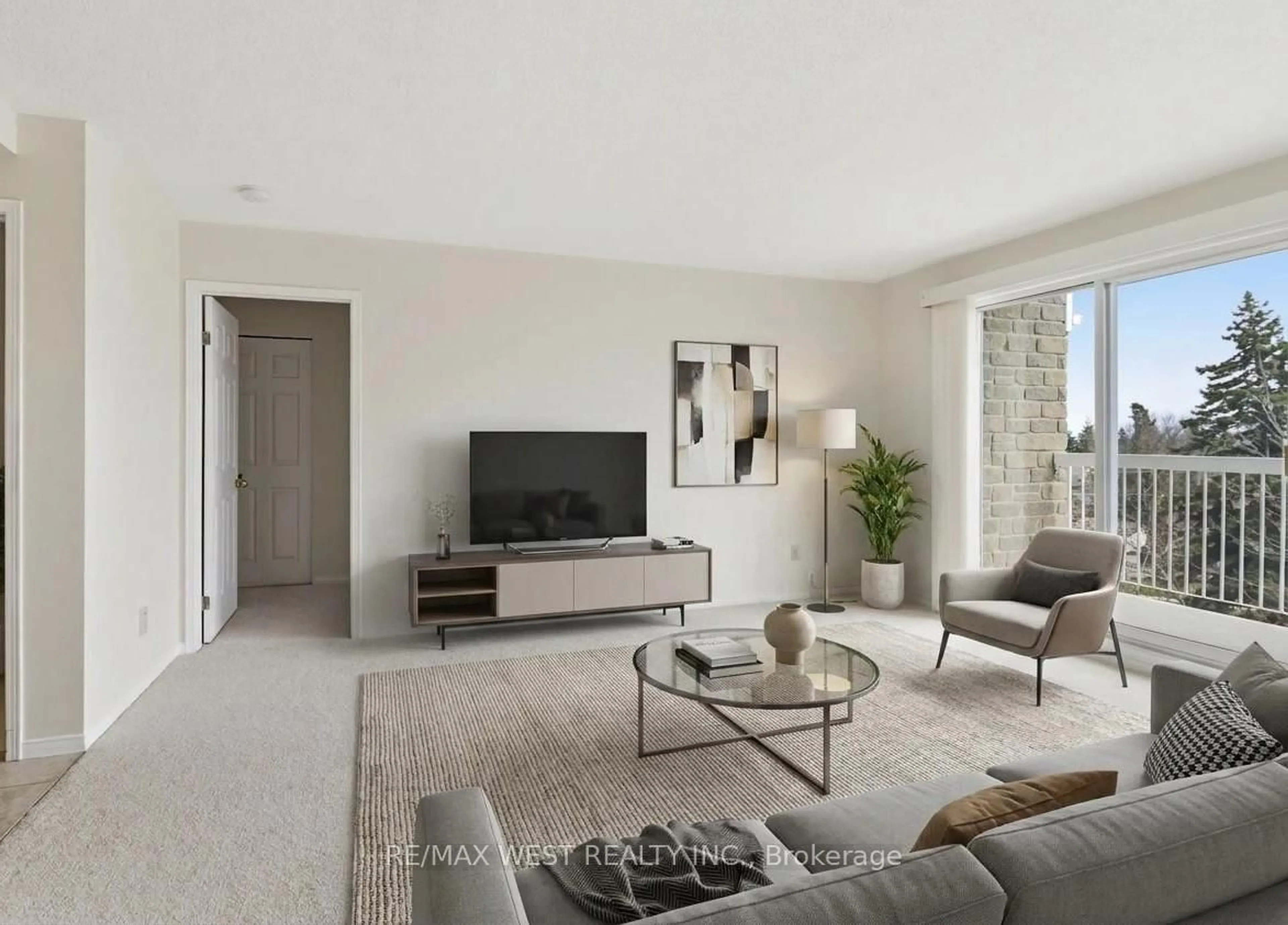 Living room with furniture, unknown for 1099 Clonsilla Ave #316A, Peterborough Ontario J9J 8L6