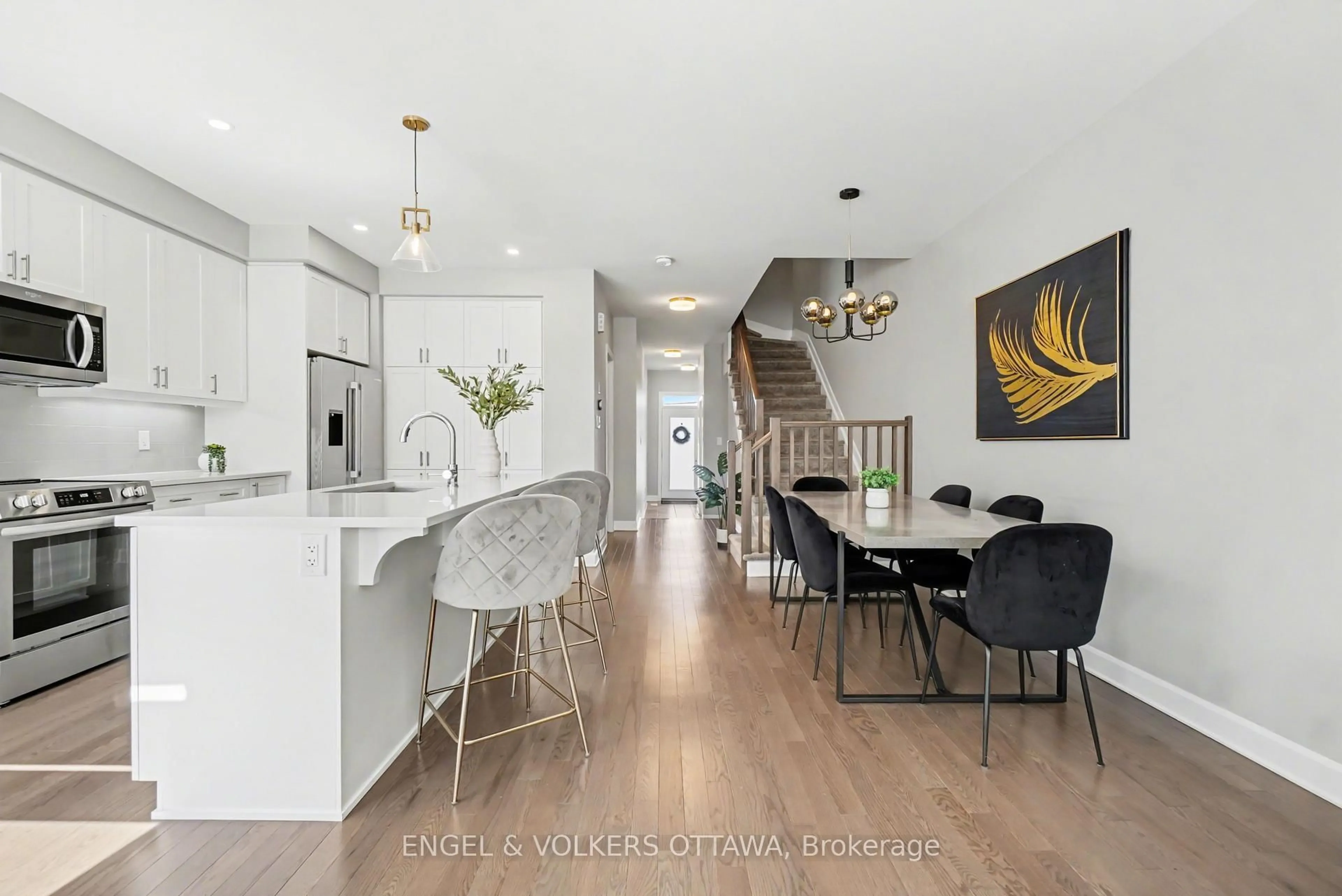 Open concept kitchen, unknown for 57 Mandevilla Cres, Ottawa Ontario K1T 0Y2