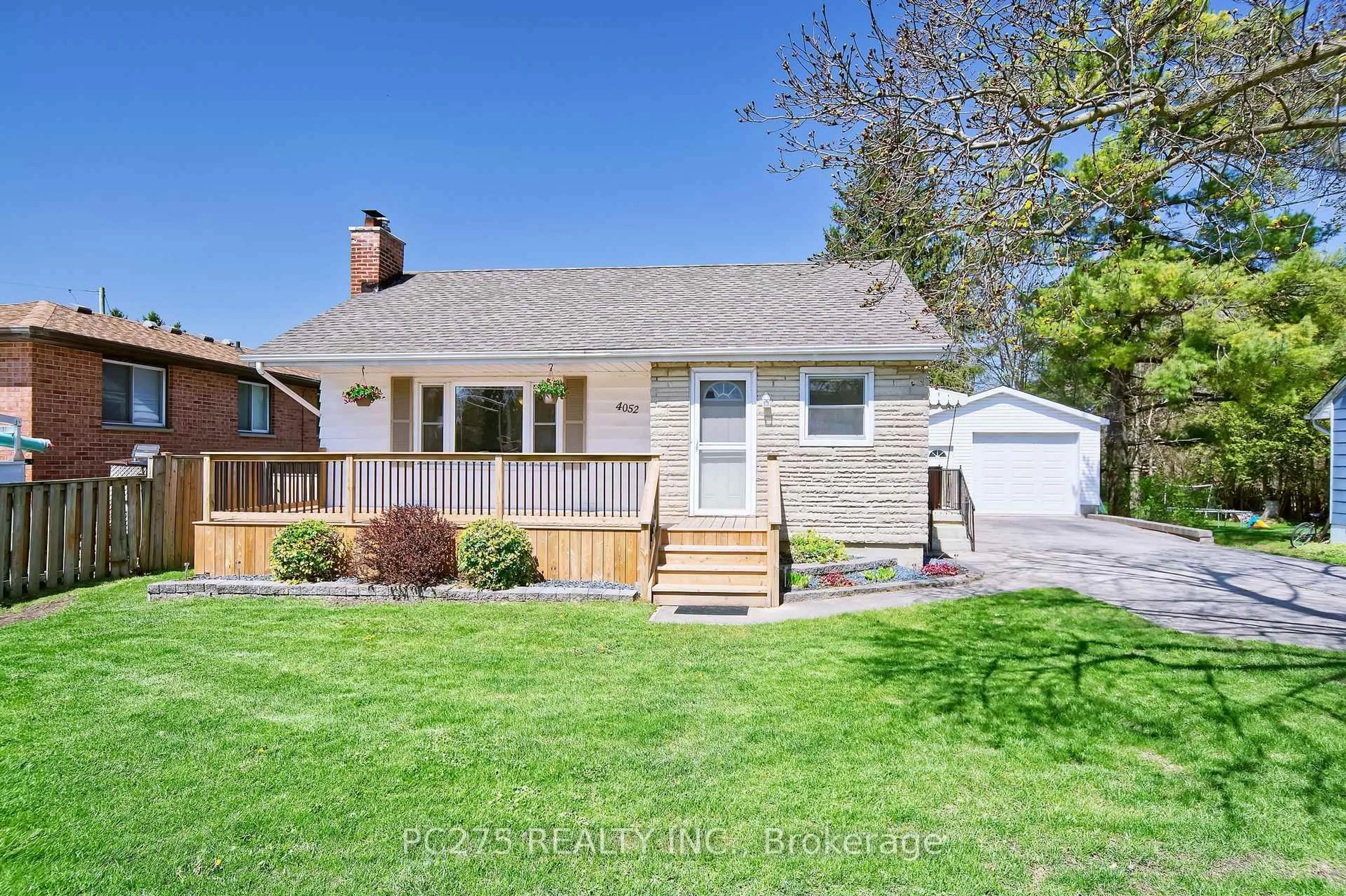 Home with vinyl exterior material, street for 4052 Hamilton Rd, Thames Centre Ontario N0L 1G2