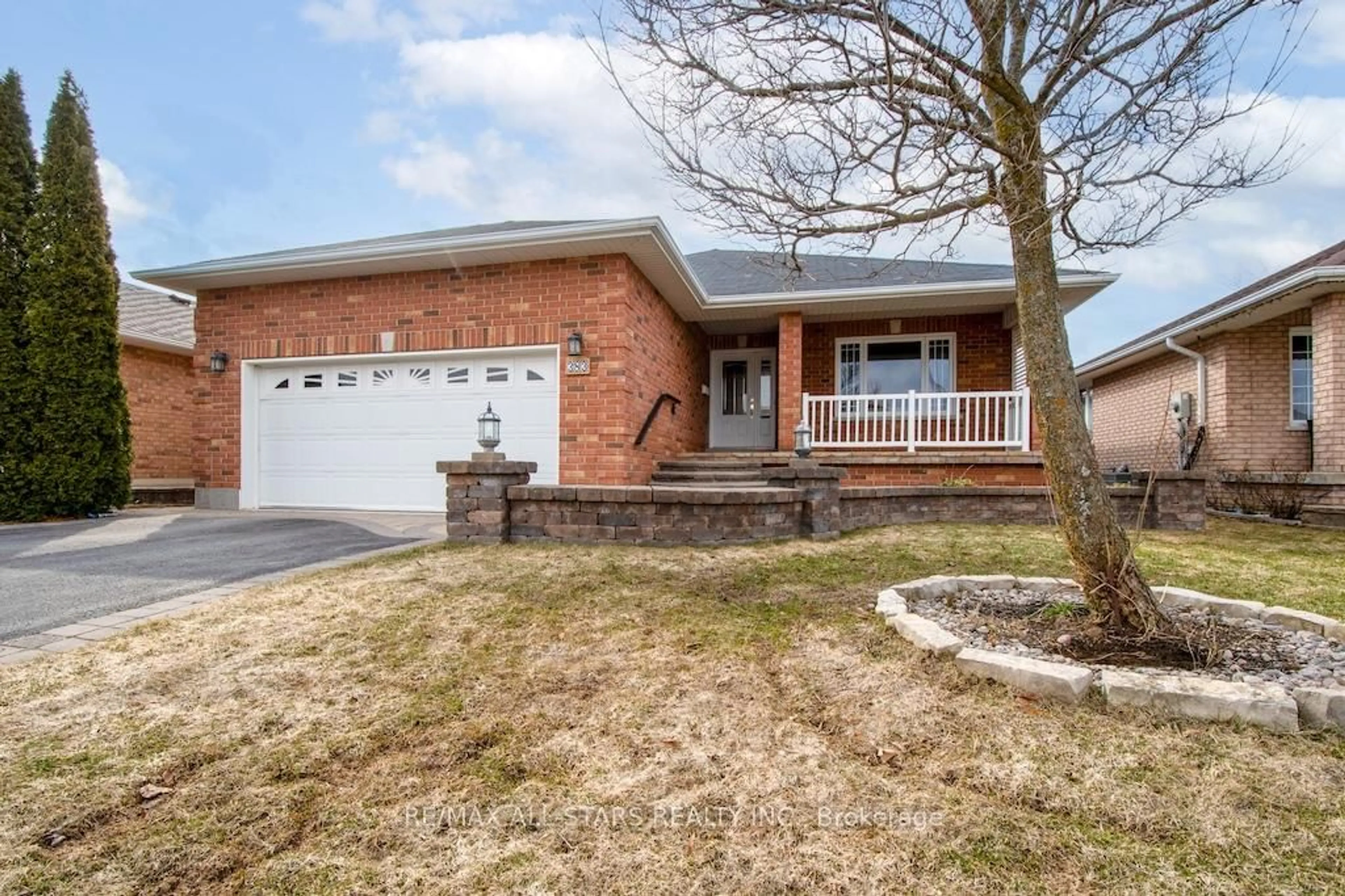 Home with brick exterior material, street for 383 Wallace Dr, Kawartha Lakes Ontario K9V 6K7