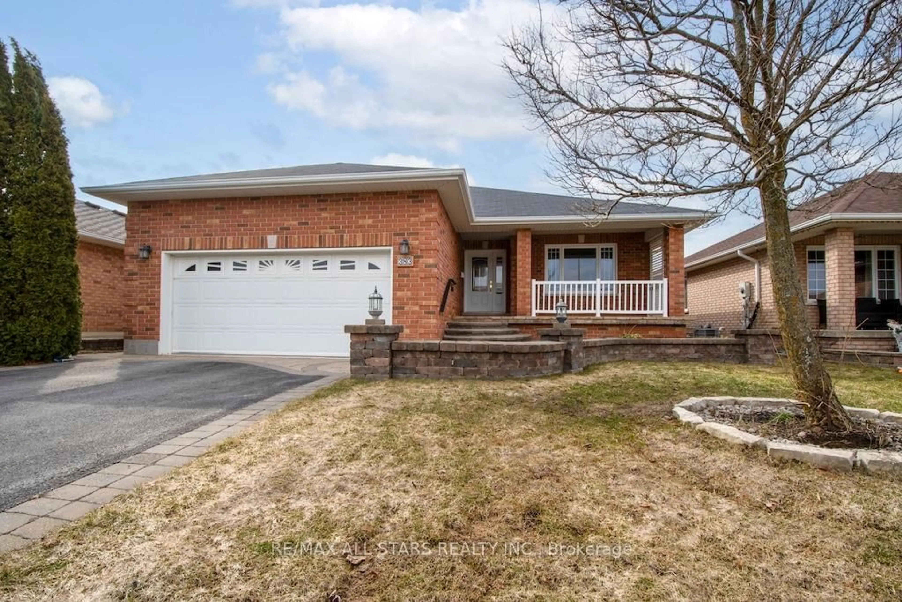 Home with brick exterior material, street for 383 Wallace Dr, Kawartha Lakes Ontario K9V 6K7