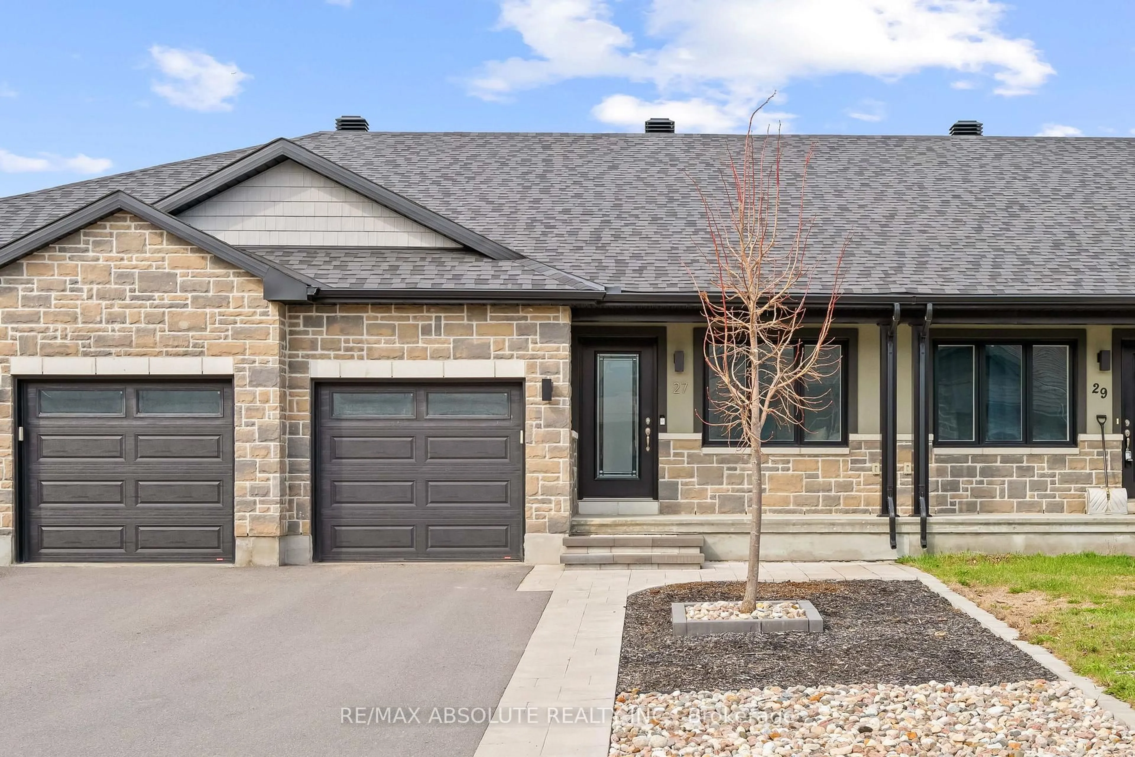 Home with brick exterior material, street for 27 Morgan Clouthier Way, Arnprior Ontario K7S 0H9