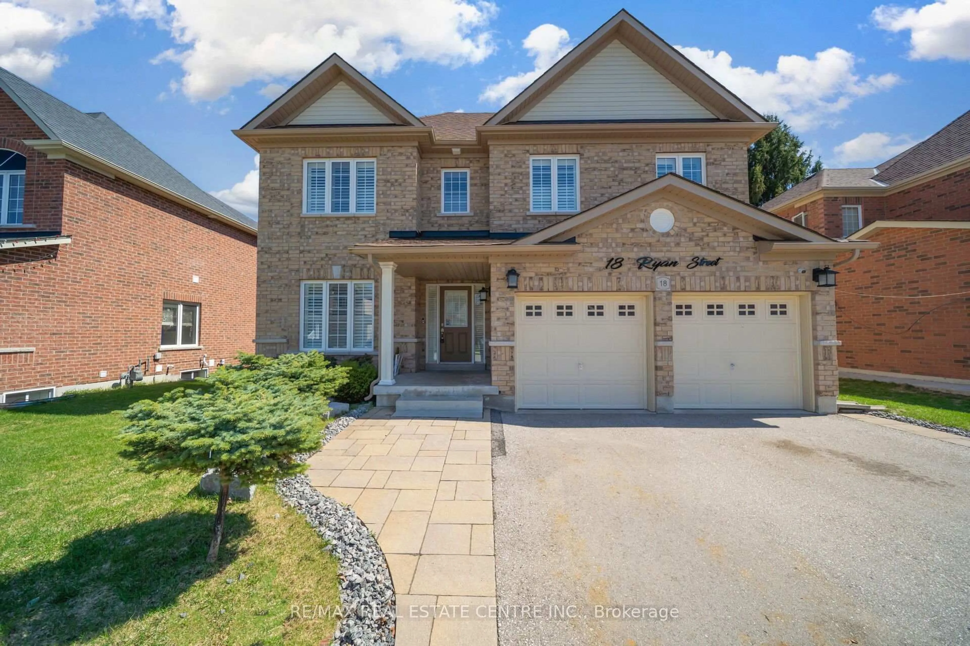 Home with brick exterior material, street for 18 Ryan St, Centre Wellington Ontario N1M 0C9