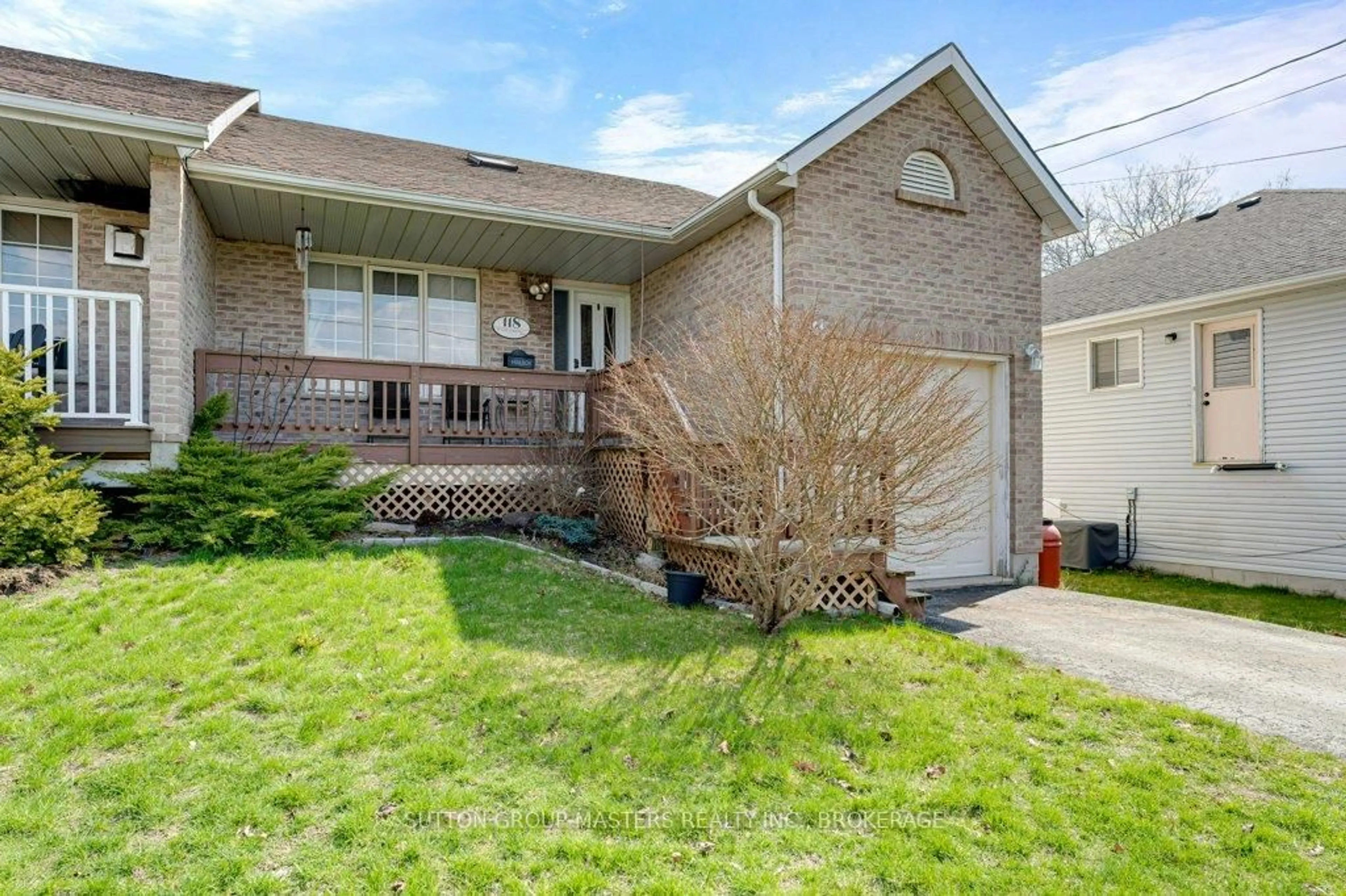 Home with brick exterior material, street for 118 Sir John Johnson Dr, Bath Ontario K0H 1G0