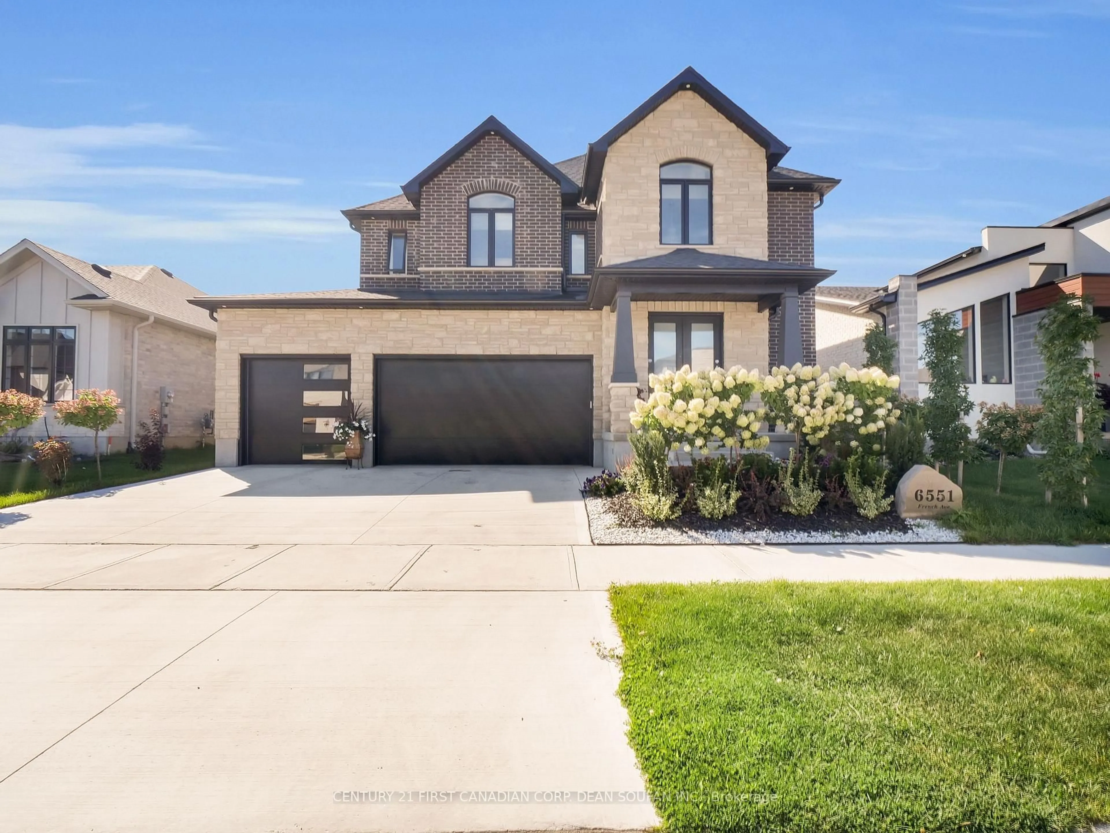 Home with brick exterior material, street for 6551 French Ave, London South Ontario N6P 0G5