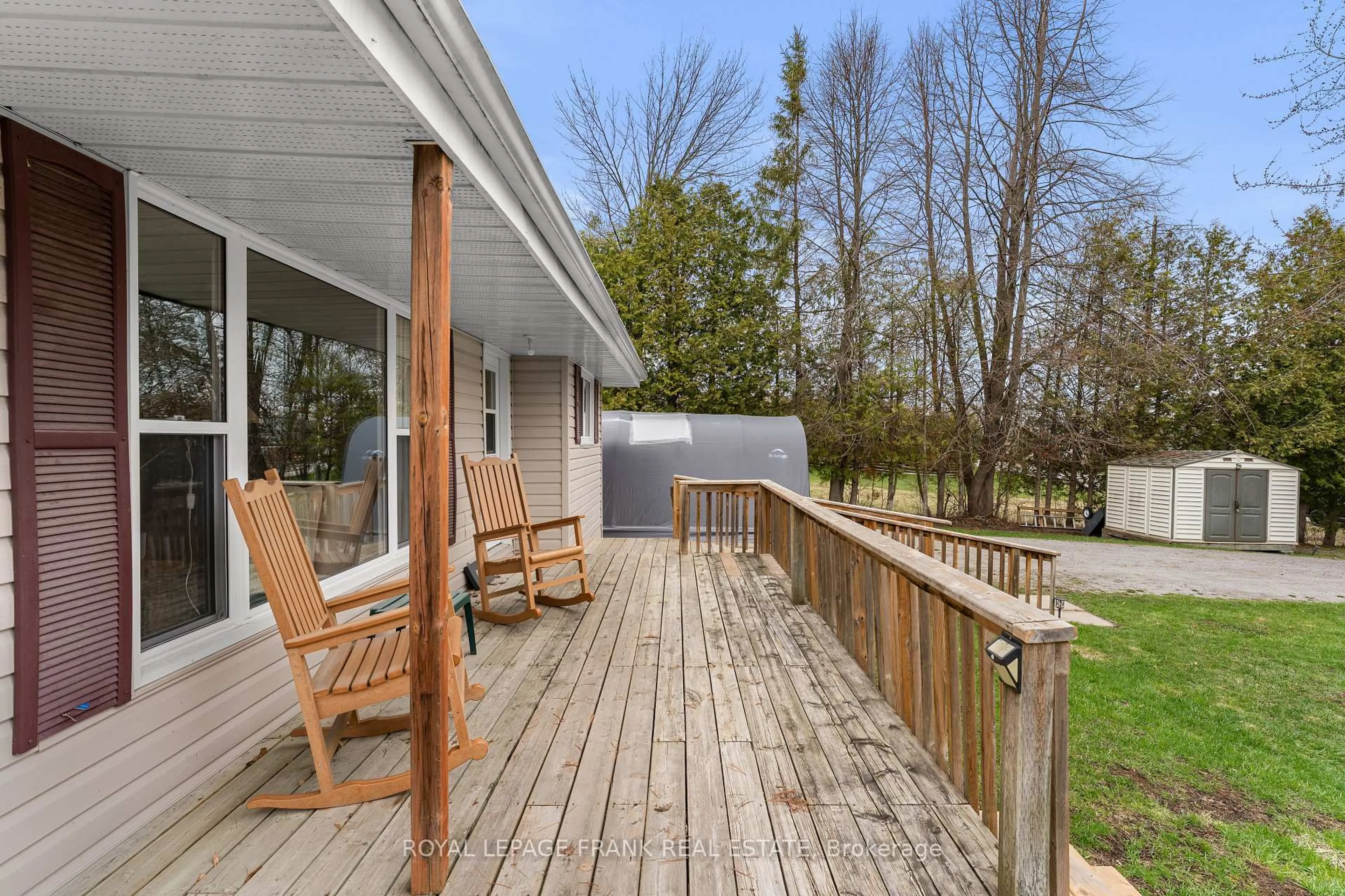 Patio, water/lake/river/ocean view for 203 Crosby Dr, Kawartha Lakes Ontario K0M 1A0