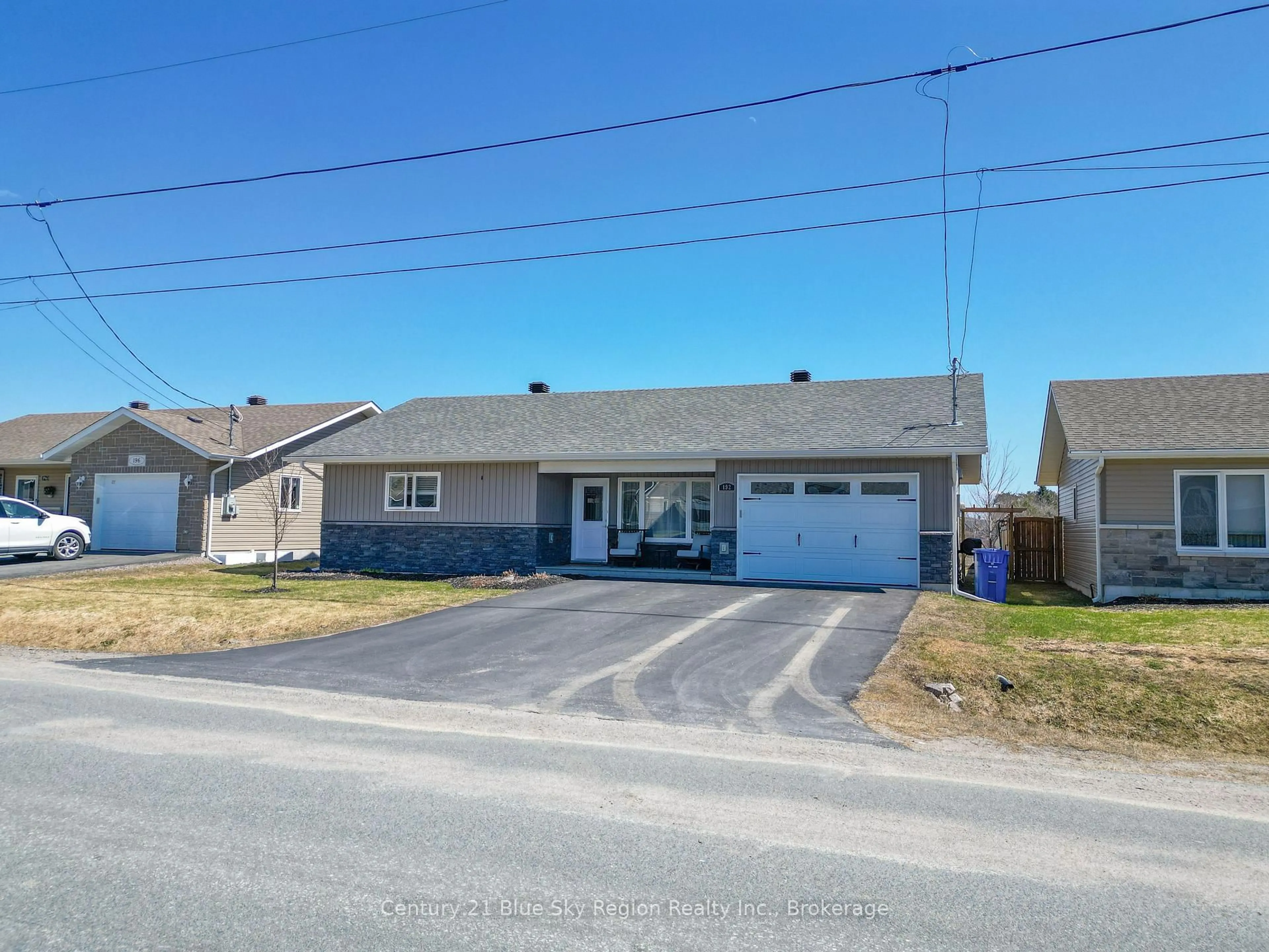 A pic from outside/outdoor area/front of a property/back of a property/a pic from drone, street for 192 Dovercourt Rd, West Nipissing Ontario P1B 0B5