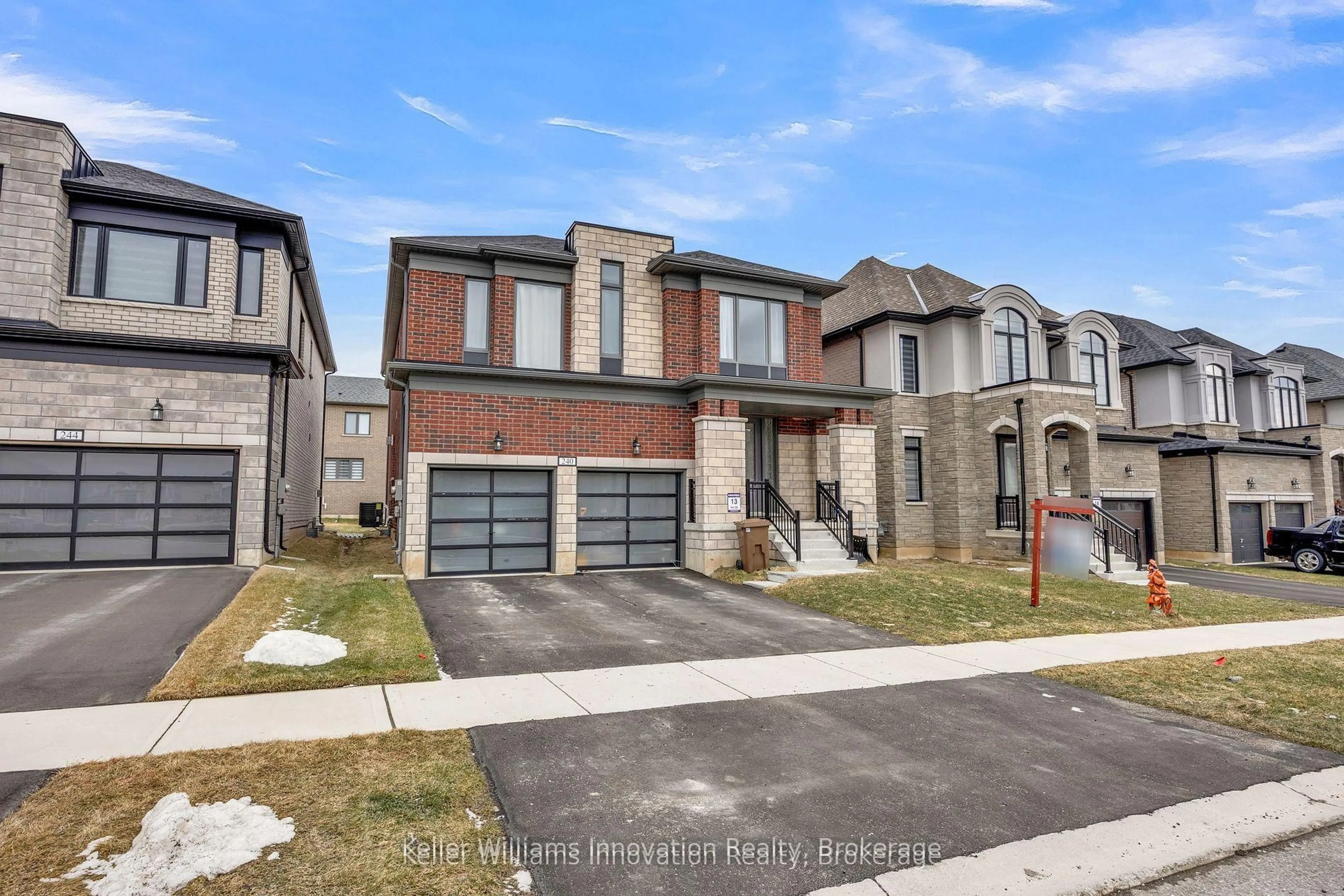 Home with brick exterior material, street for 240 Harwood Ave, Woodstock Ontario N4T 0P3
