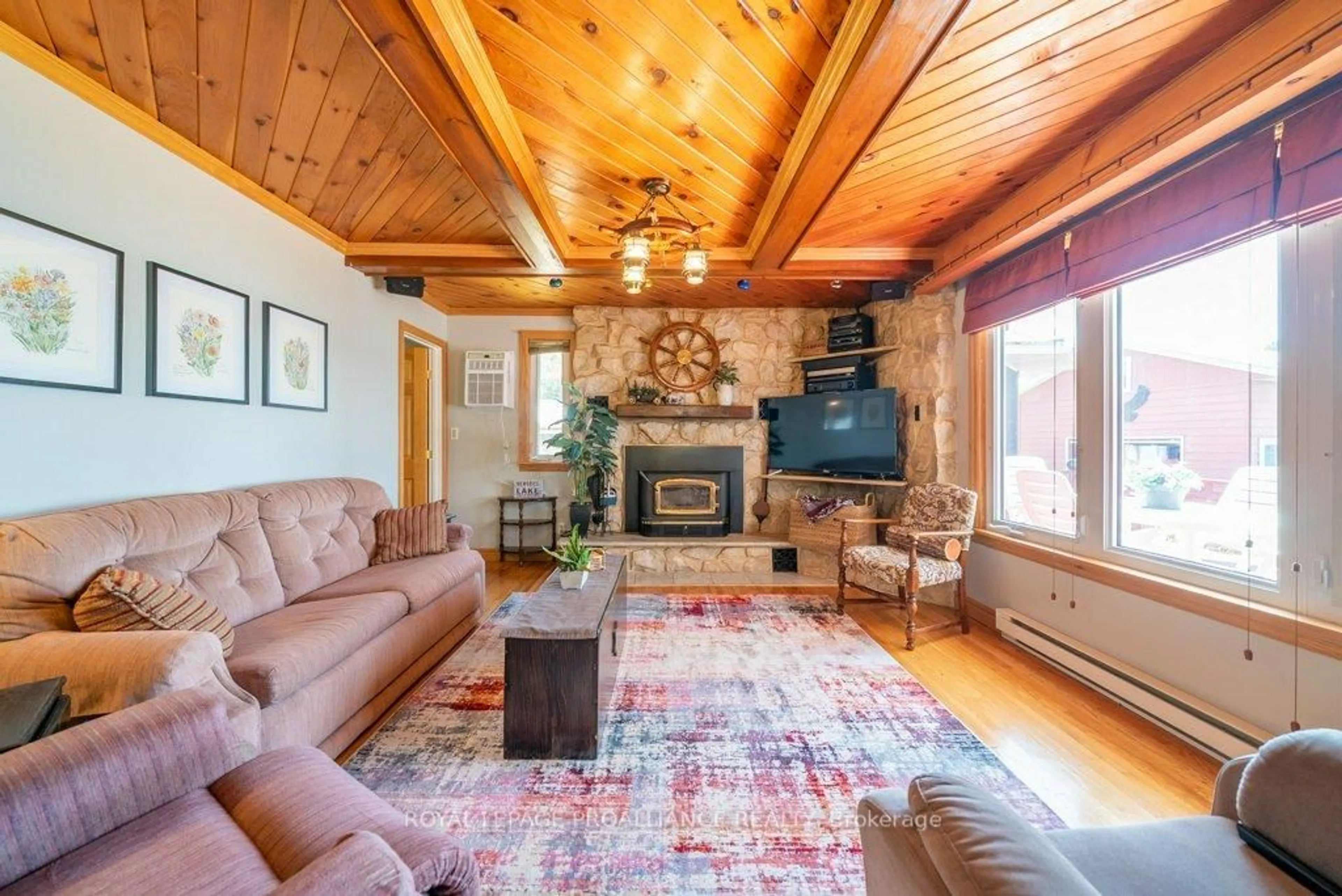 Living room with furniture, unknown for 1063 Perry Rd, Cloyne Ontario K0H 1K0