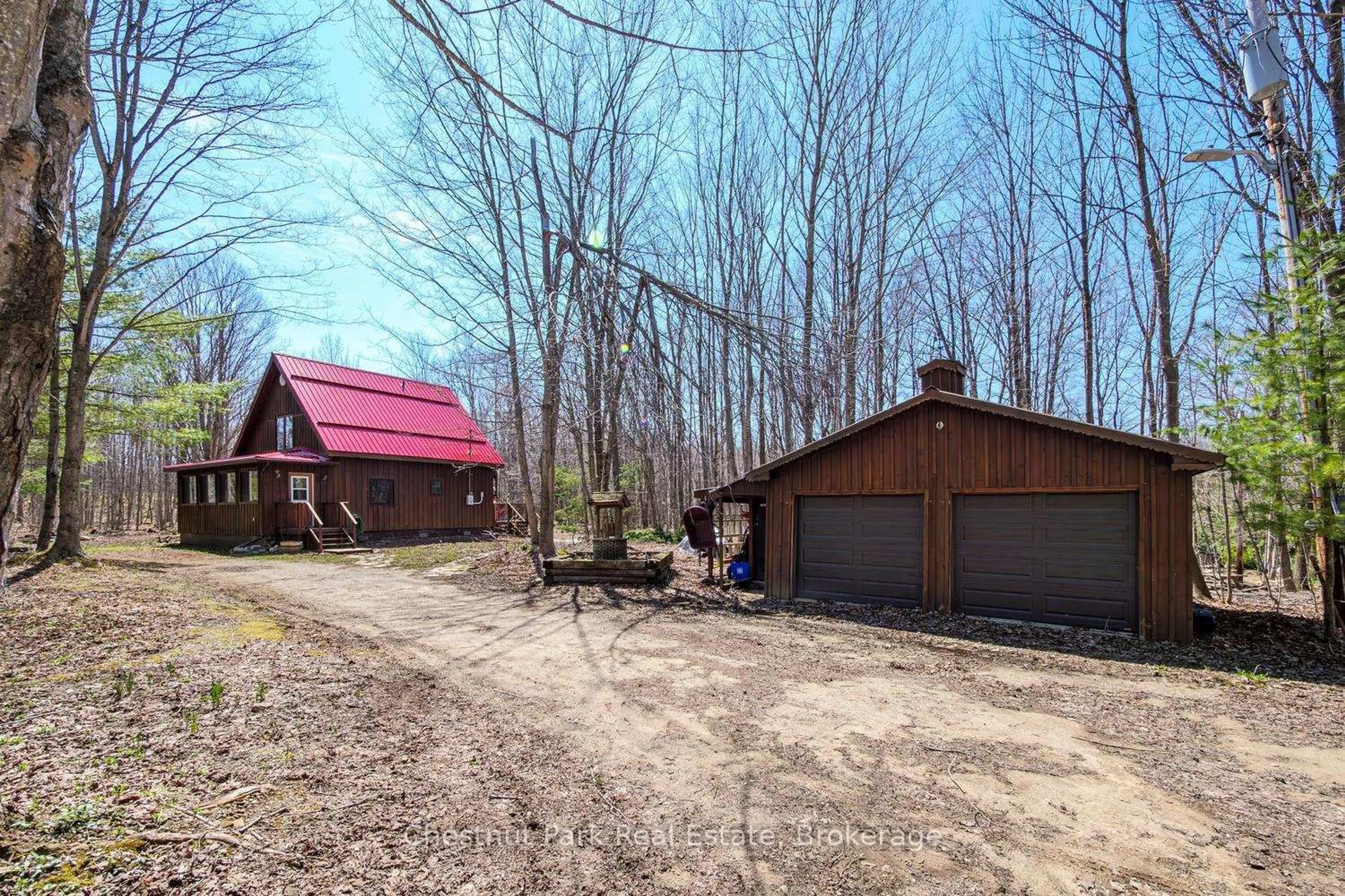 A pic from outside/outdoor area/front of a property/back of a property/a pic from drone, unknown for 2096 Bruce Road 9, Northern Bruce Peninsula Ontario N0H 1W0