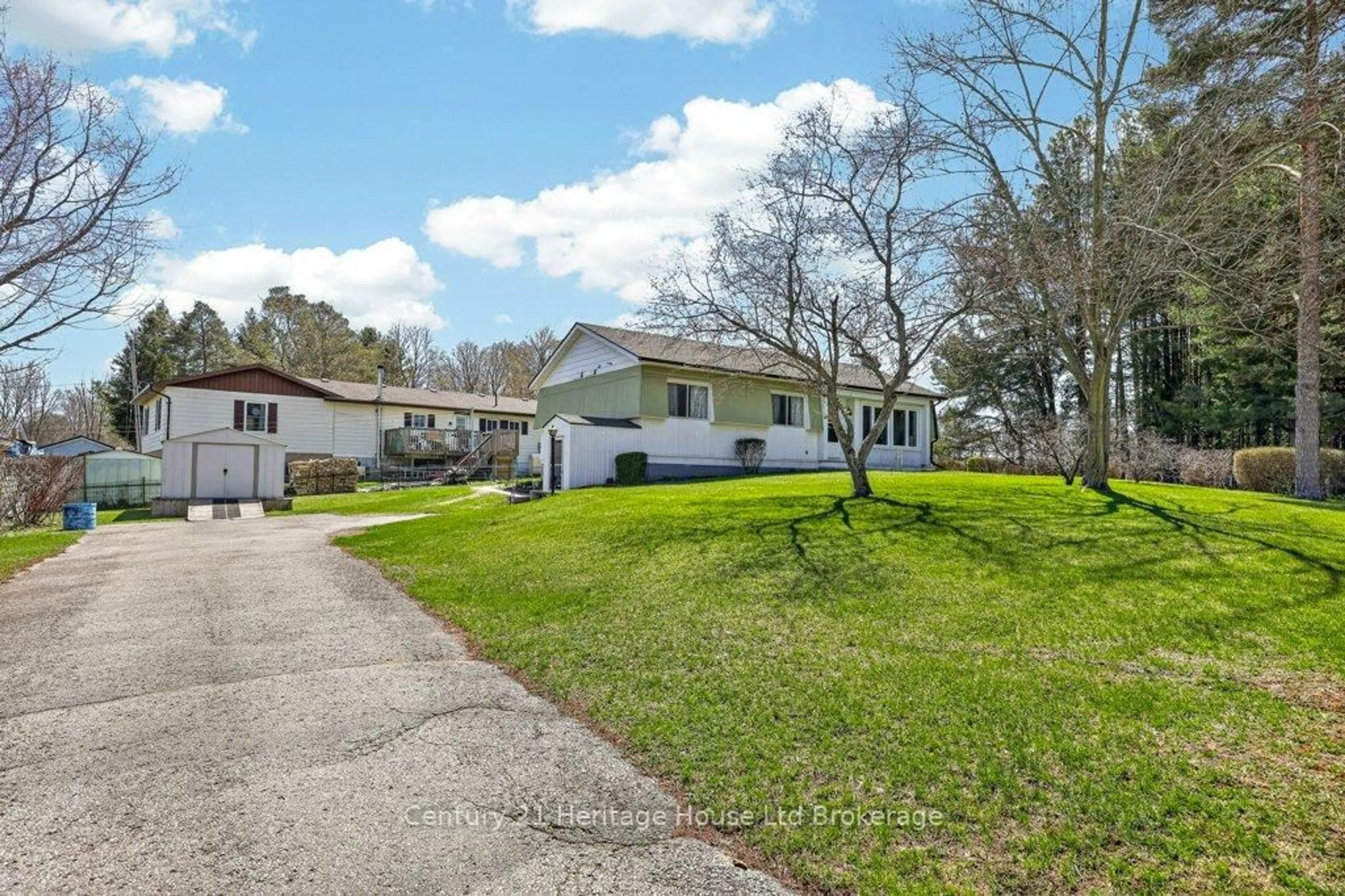 A pic from outside/outdoor area/front of a property/back of a property/a pic from drone, water/lake/river/ocean view for 746112 TOWNSHIP ROAD 4, Blandford-Blenheim Ontario N4S 7V9