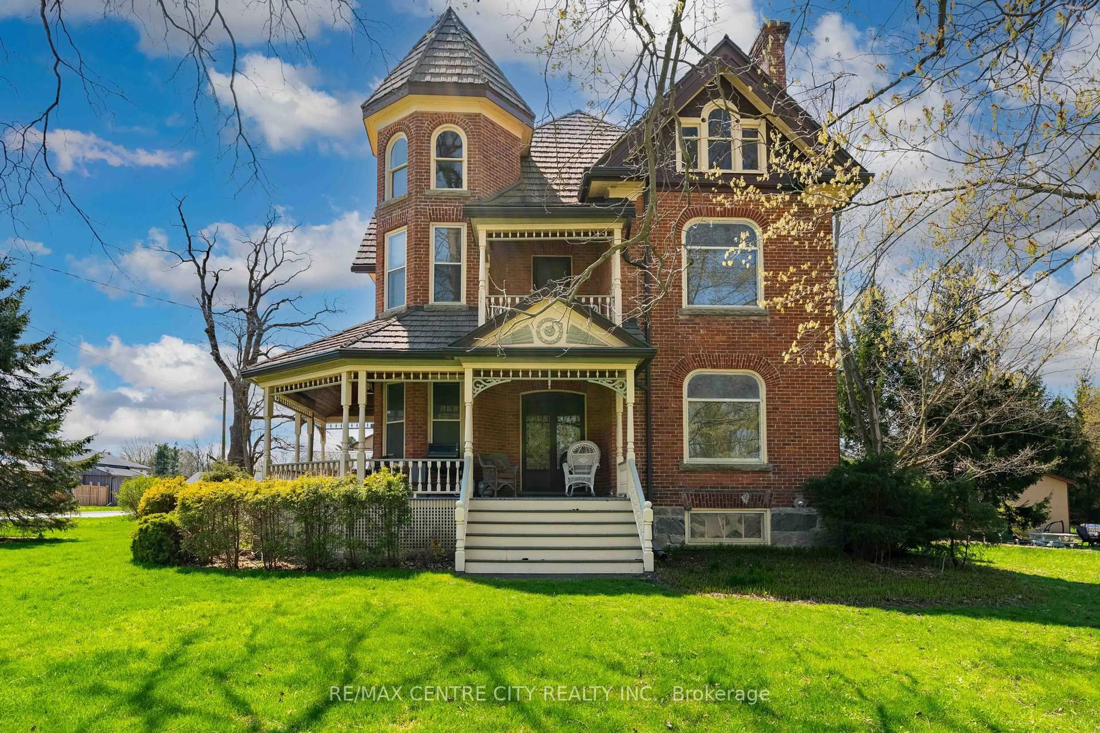 Home with brick exterior material, street for 9321 Richmond Rd, Bayham Ontario N5H 2R1