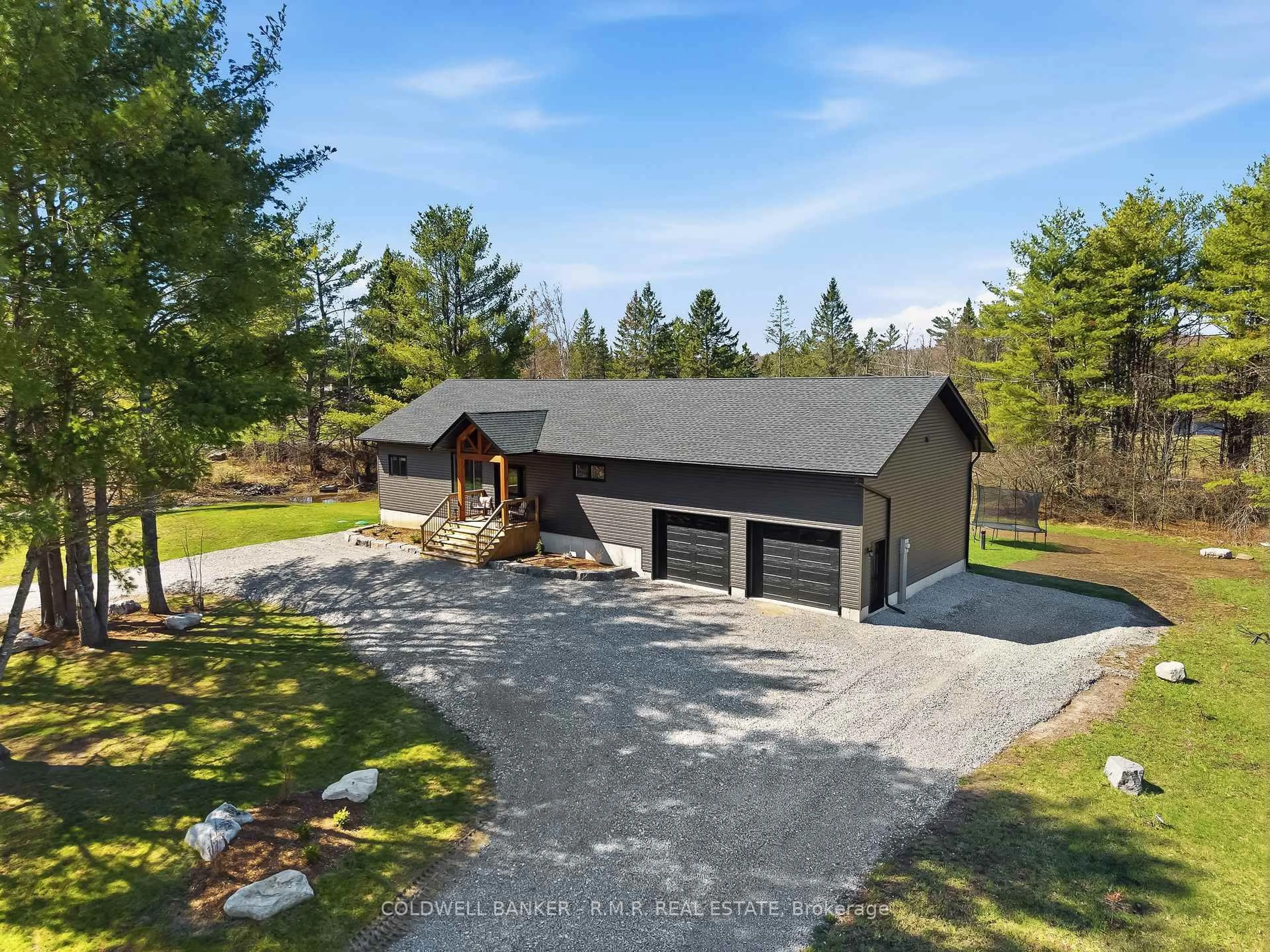 A pic from outside/outdoor area/front of a property/back of a property/a pic from drone, unknown for 289 Tully's Rd, Trent Lakes Ontario K0M 1A0