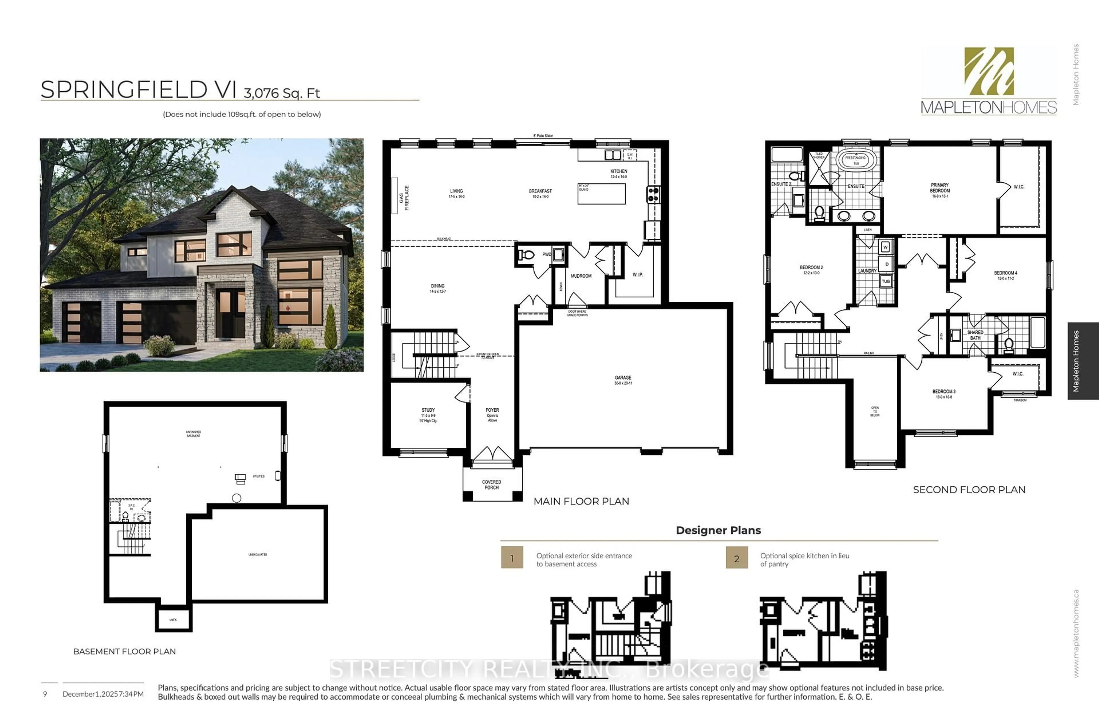 Floor plan for 337 Manhattan Dr, London South Ontario N6K 0L5
