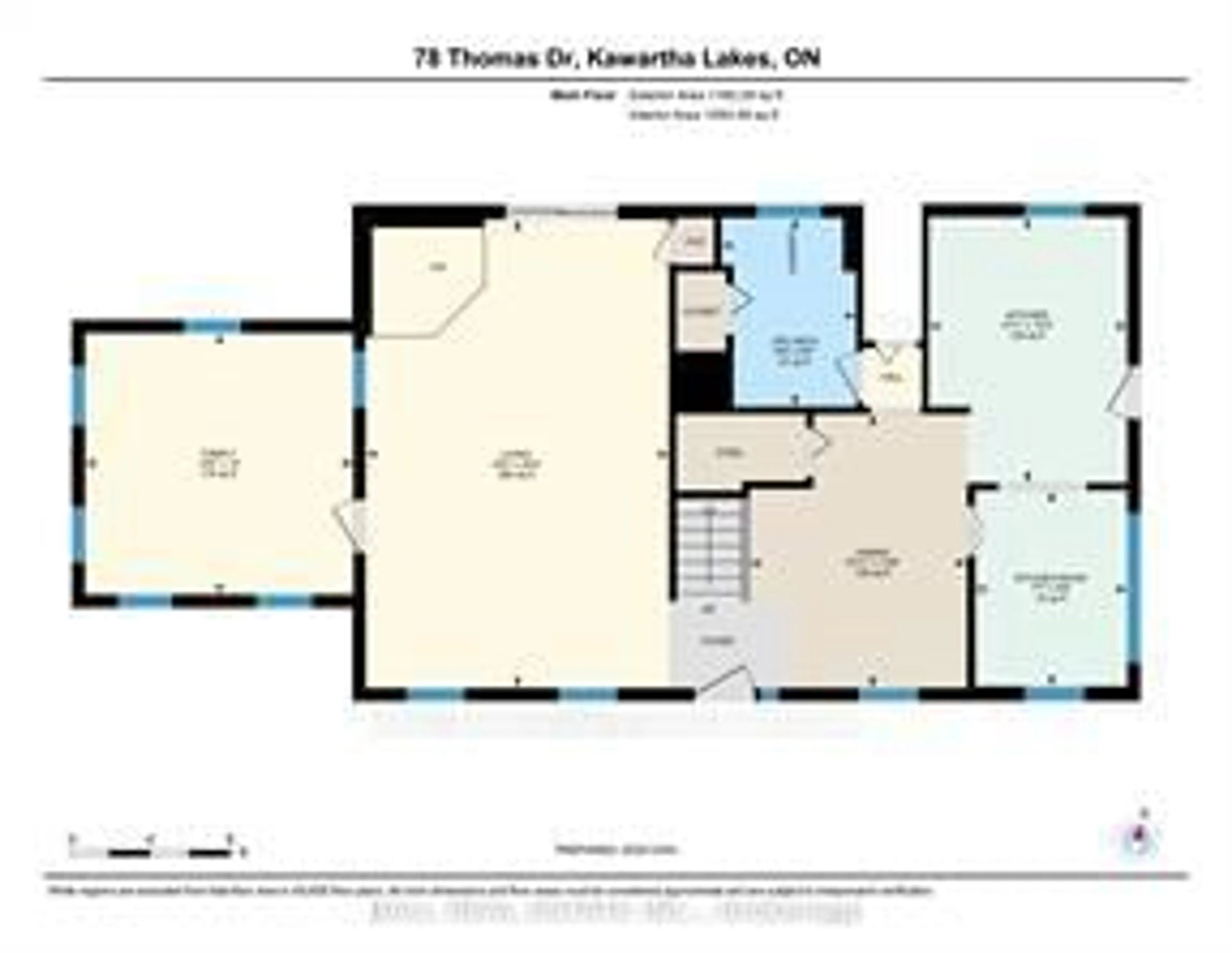 Floor plan for 78 Thomas Dr, Kawartha Lakes Ontario K0M 1N0