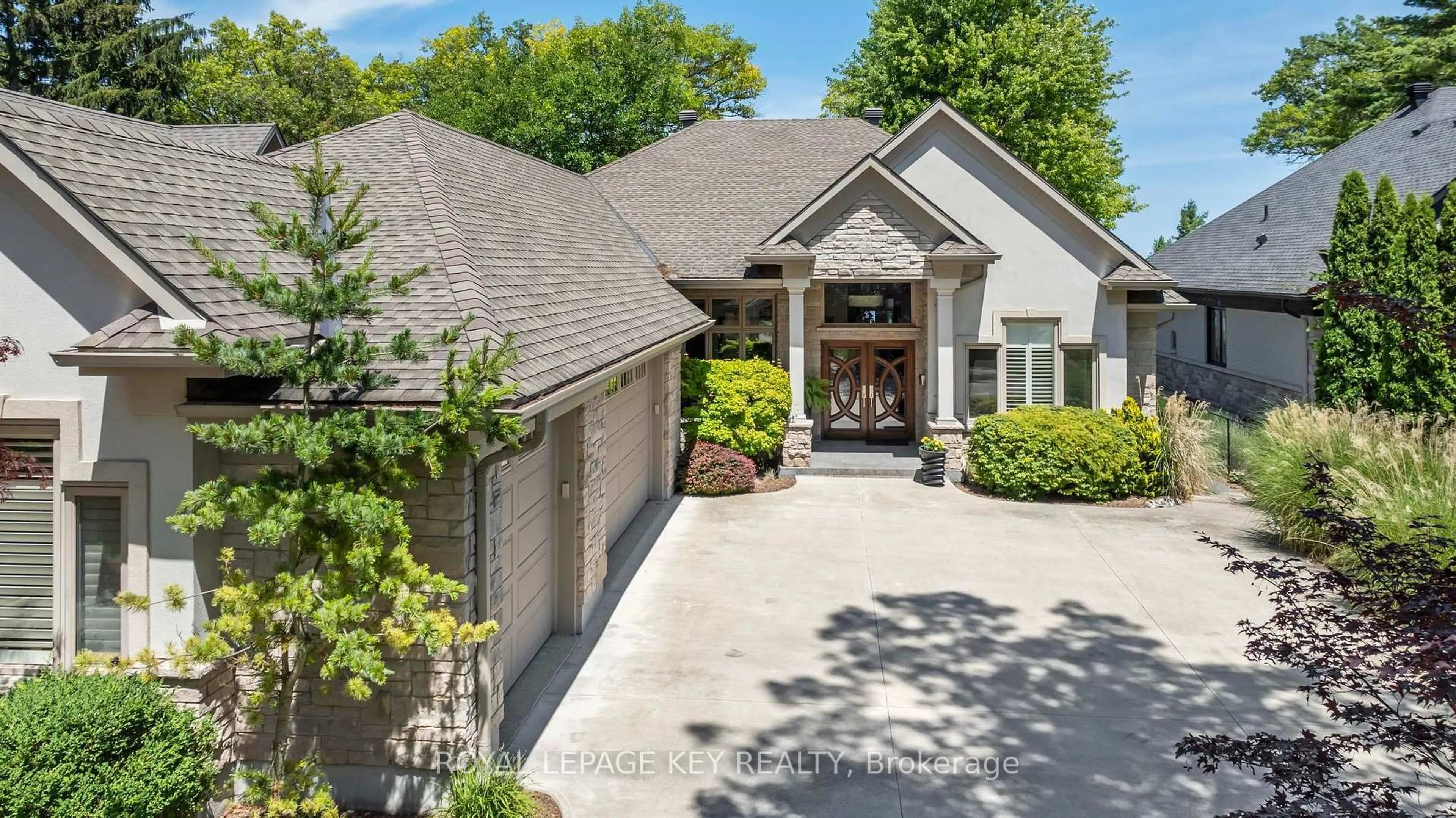 Home with brick exterior material, street for 1960 Lakeshore Rd, Sarnia Ontario N7X 1E7