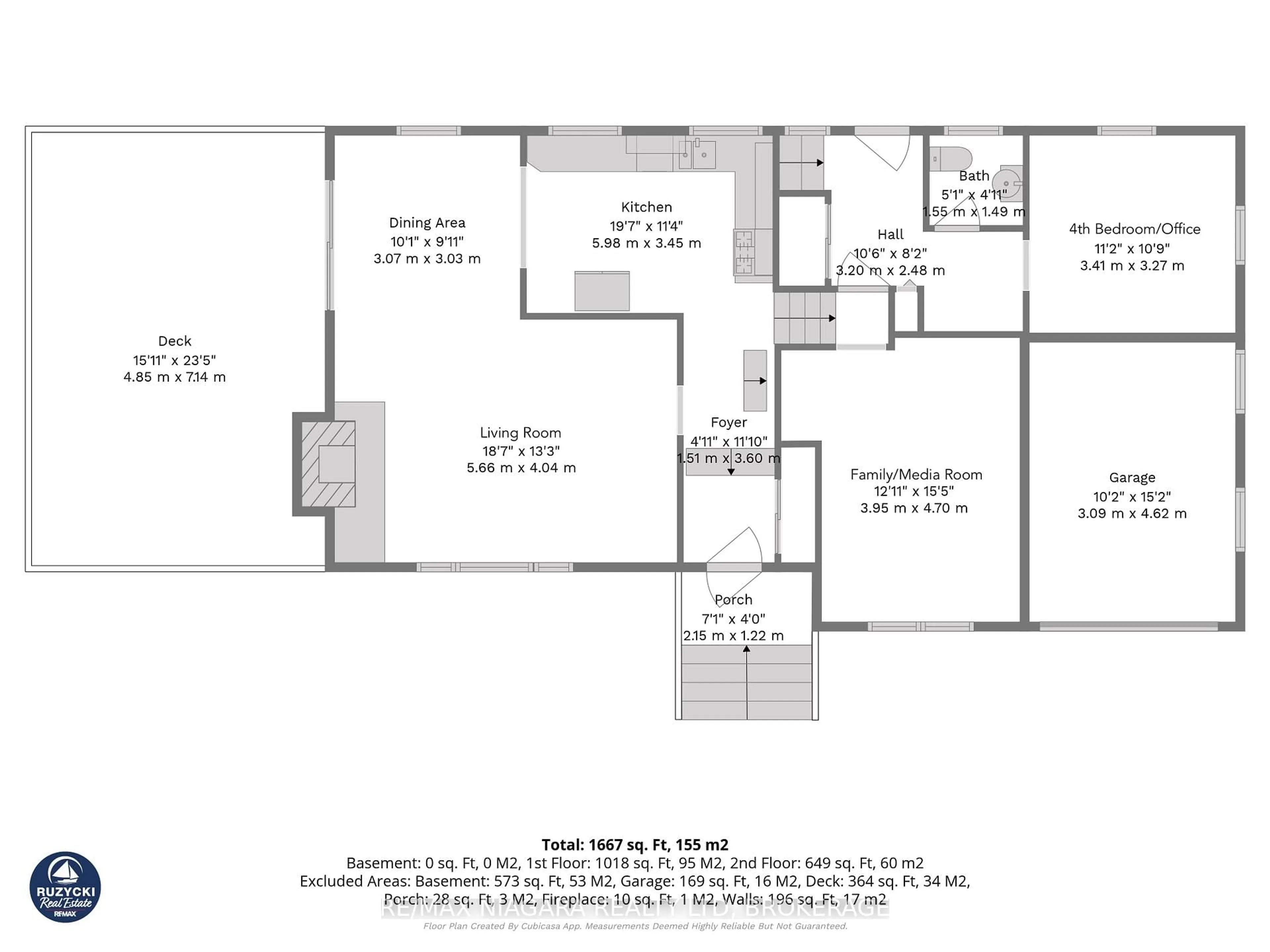 Floor plan for 82 Scholfield Ave, Port Colborne Ontario L3K 5S9