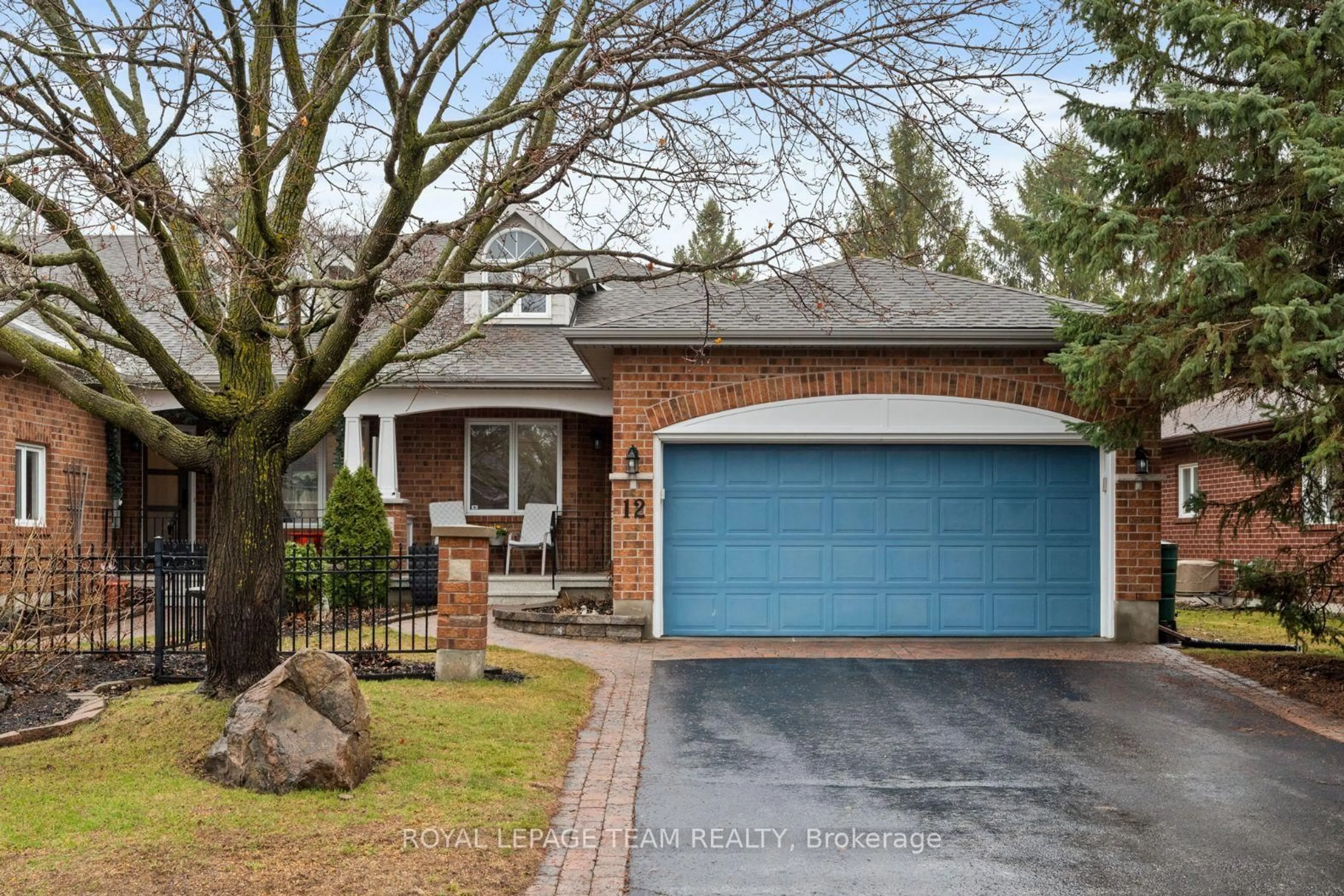 Home with brick exterior material, street for 12 Coulson Crt, Kanata Ontario K2K 2X8