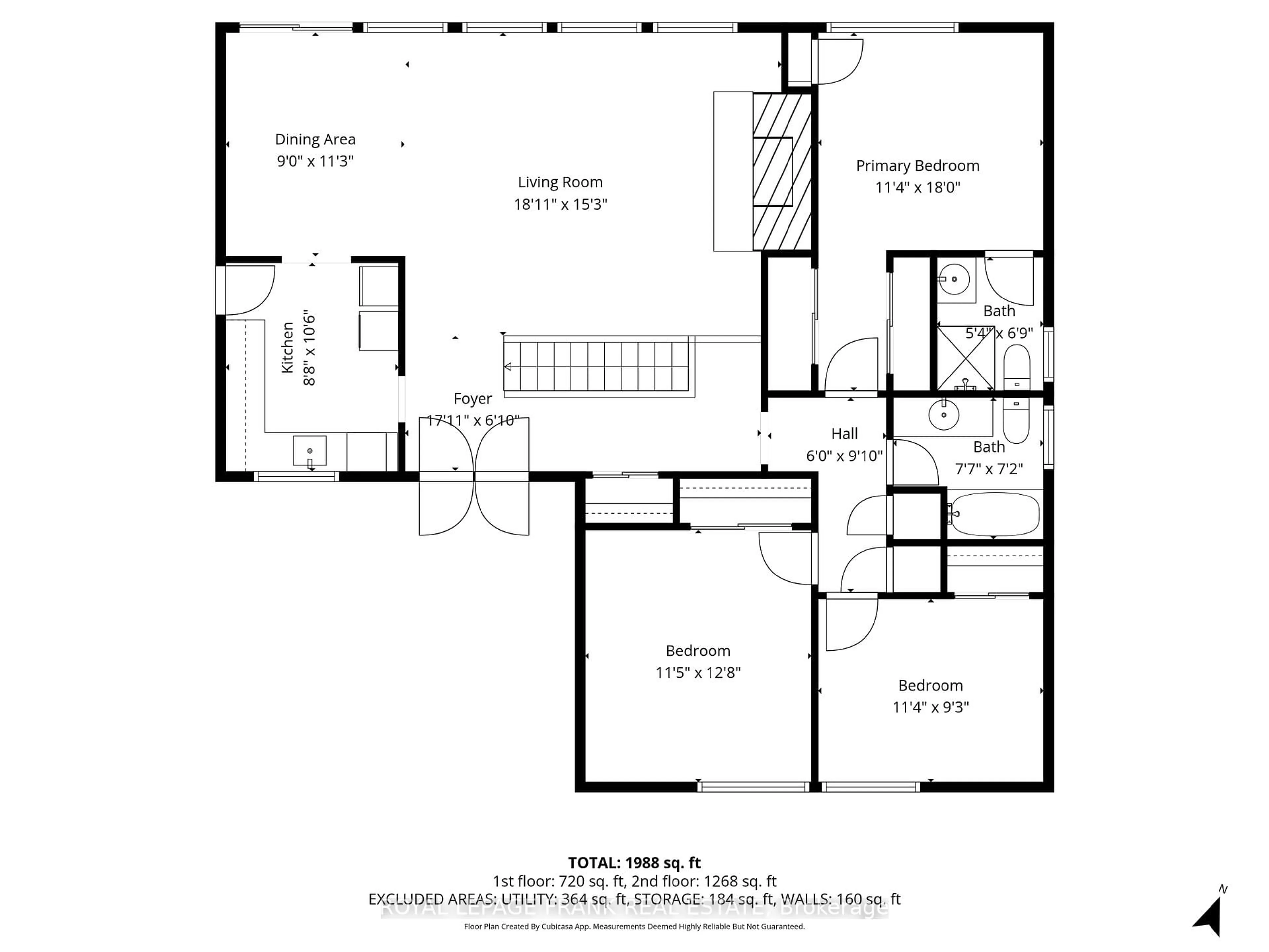 Floor plan for 30 Maple Cres, Kawartha Lakes Ontario K9V 2R7