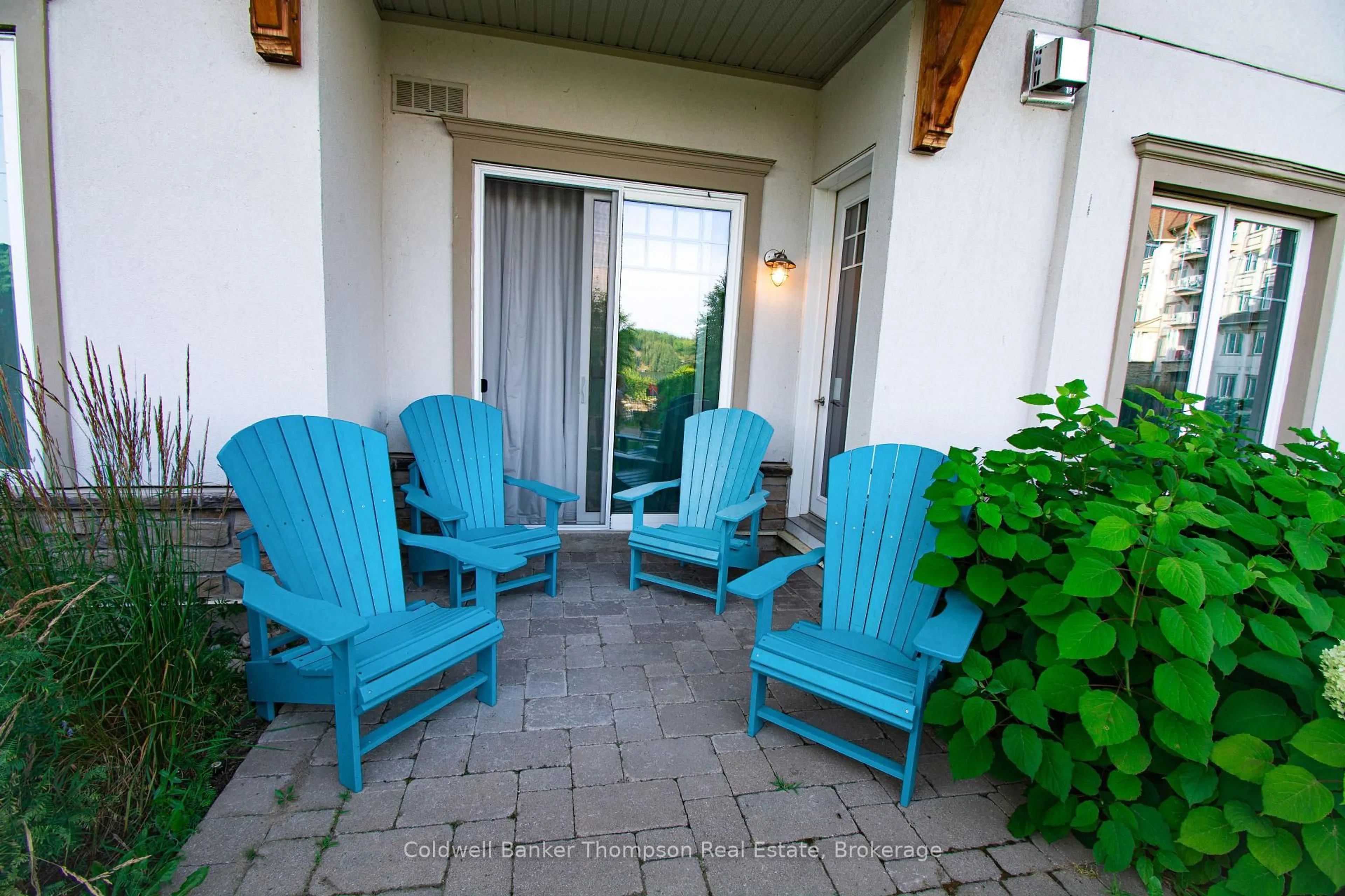 Patio, water/lake/river/ocean view for 25 Pen Lake Point Rd #003, Huntsville Ontario P1H 1A9