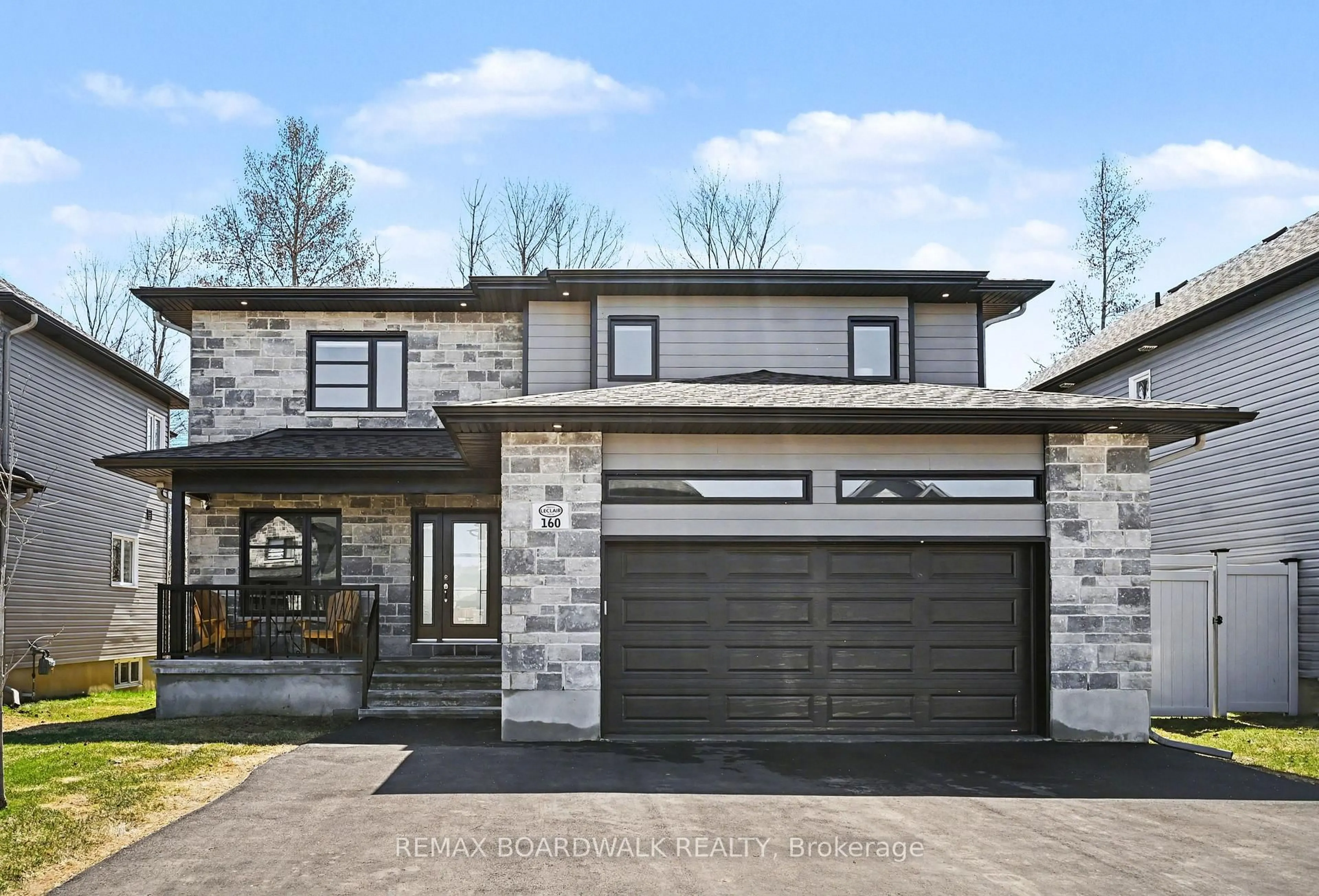 Home with brick exterior material, street for 160 Hybrid St, Russell Ontario K0A 1W0