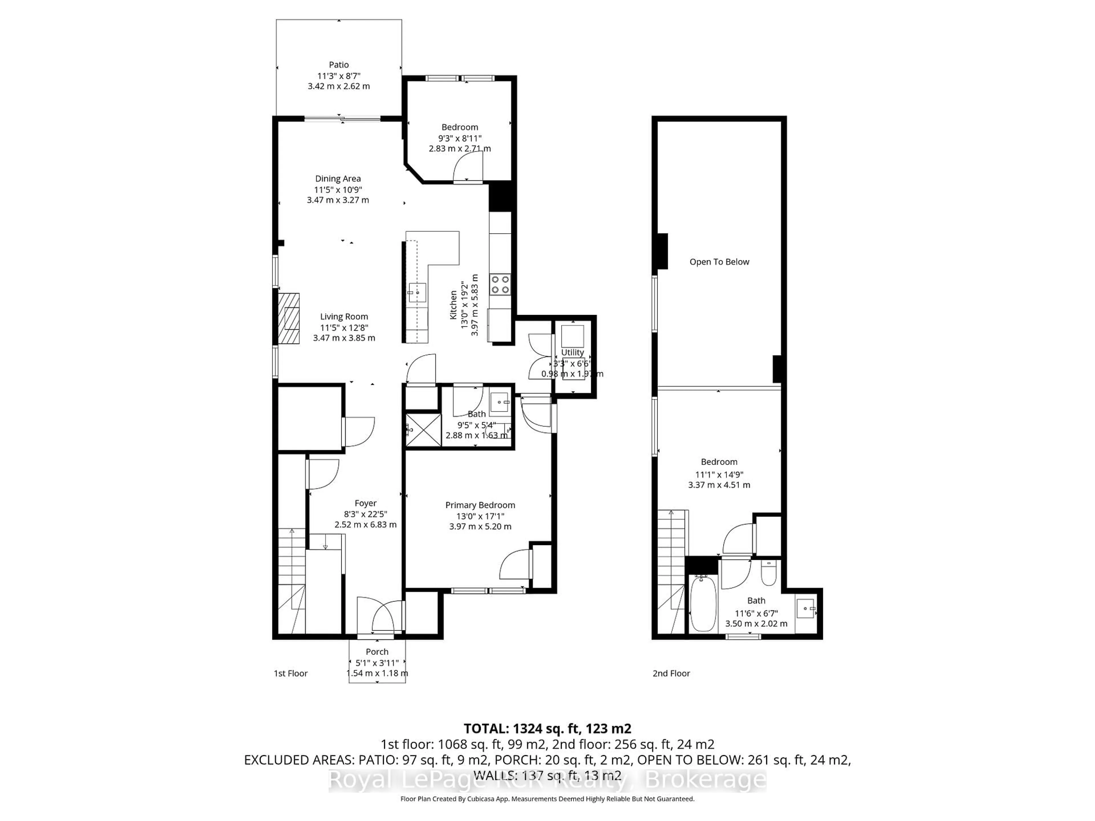 Floor plan for 110 FAIRWAY Crt #113, Blue Mountains Ontario L9Y 0P8