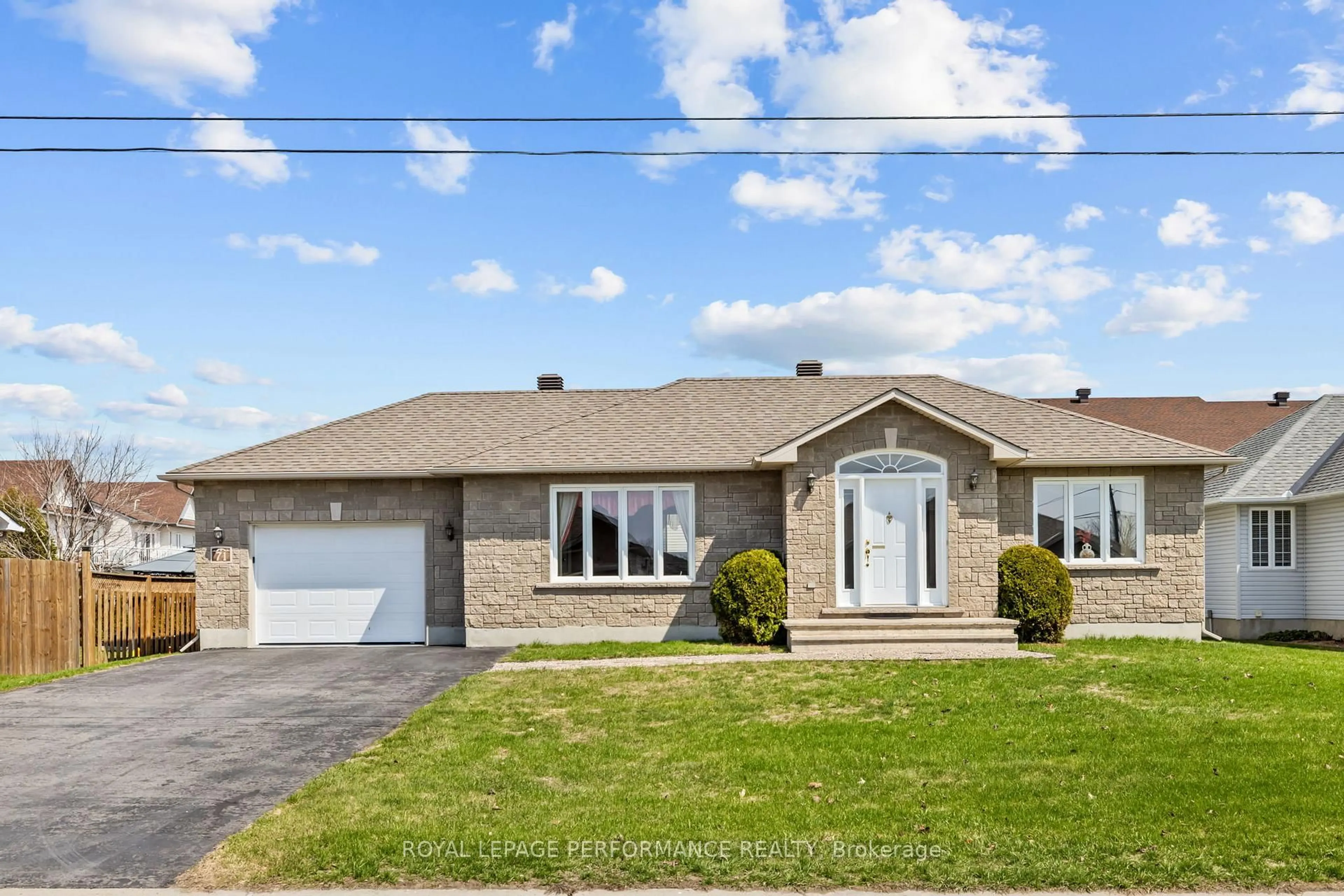 Home with brick exterior material, street for 71 Faucher Blvd, Casselman Ontario K0A 1M0