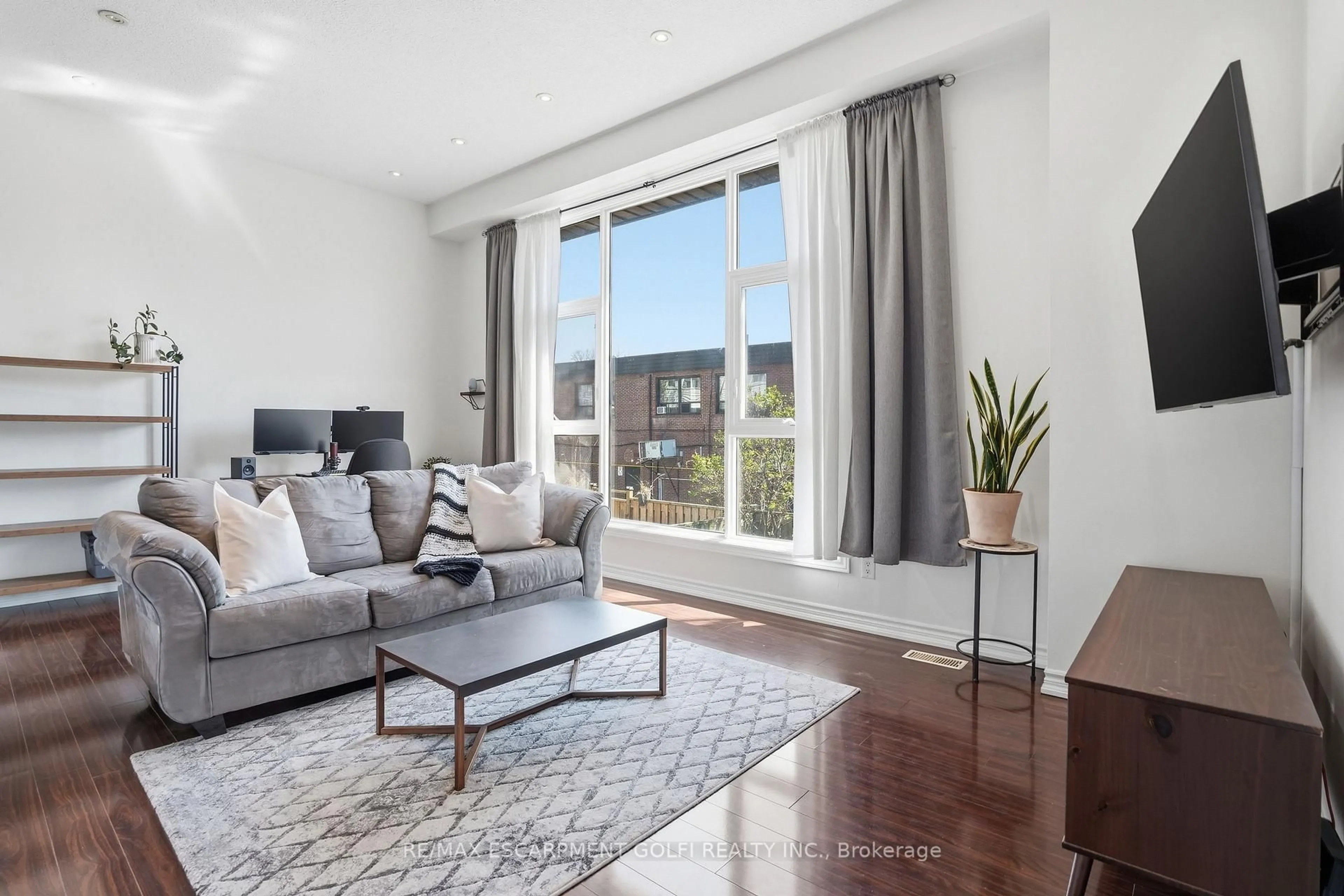 Living room with furniture, unknown for 23 Watsons Lane #10, Hamilton Ontario L9H 5G8