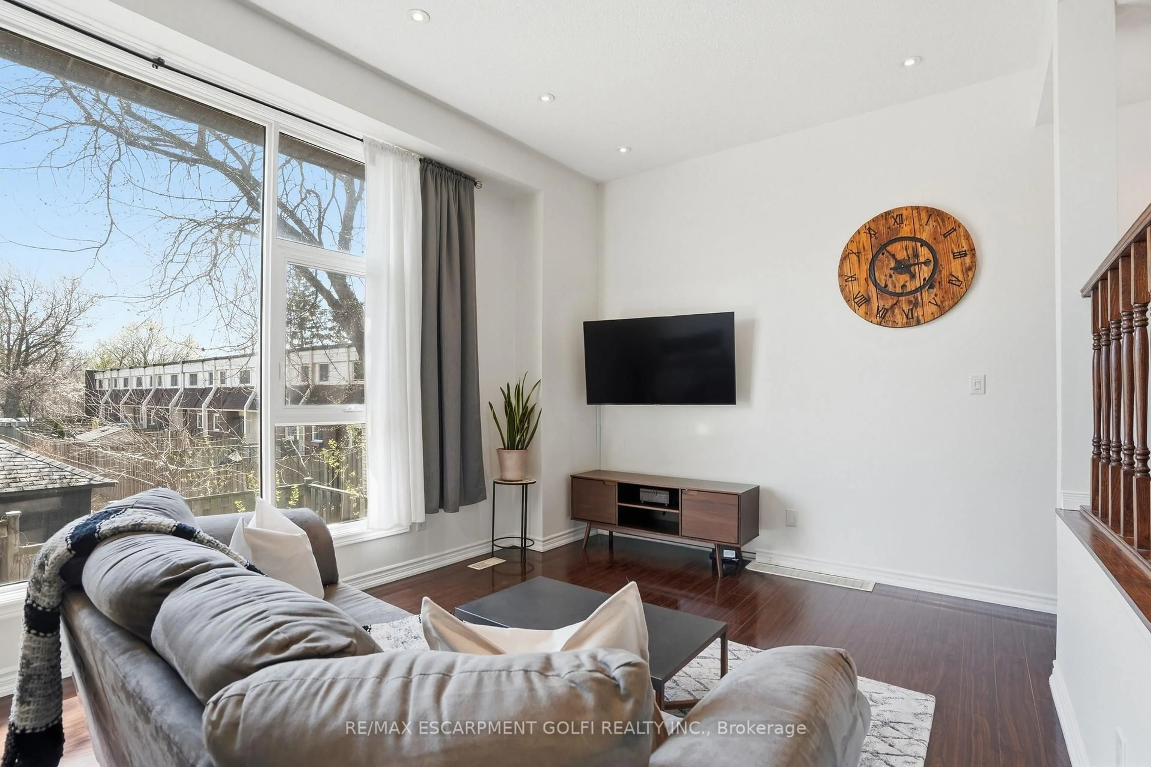 Living room with furniture, unknown for 23 Watsons Lane #10, Hamilton Ontario L9H 5G8