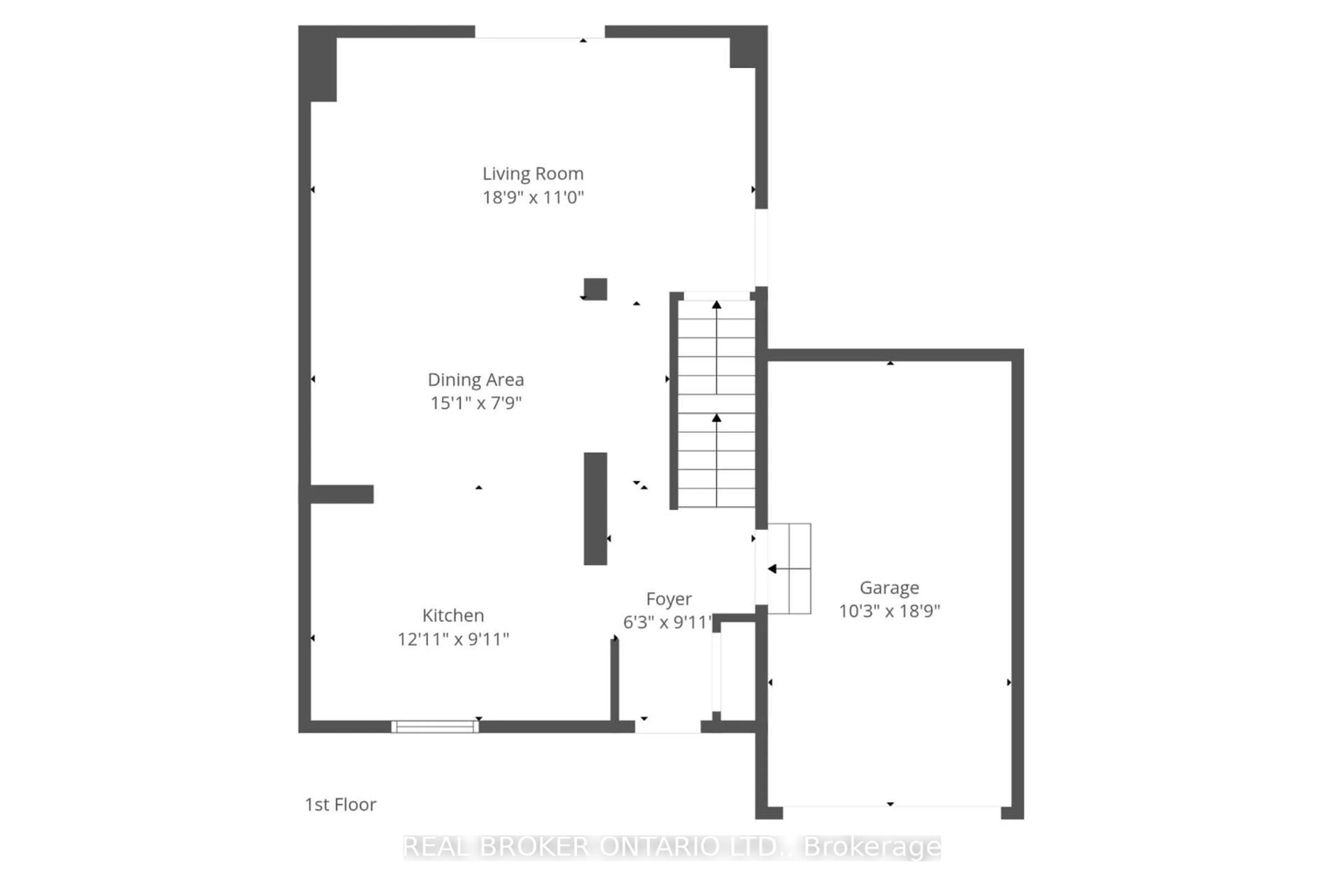 Floor plan for 102 Ironstone Dr, Cambridge Ontario N1P 1A4