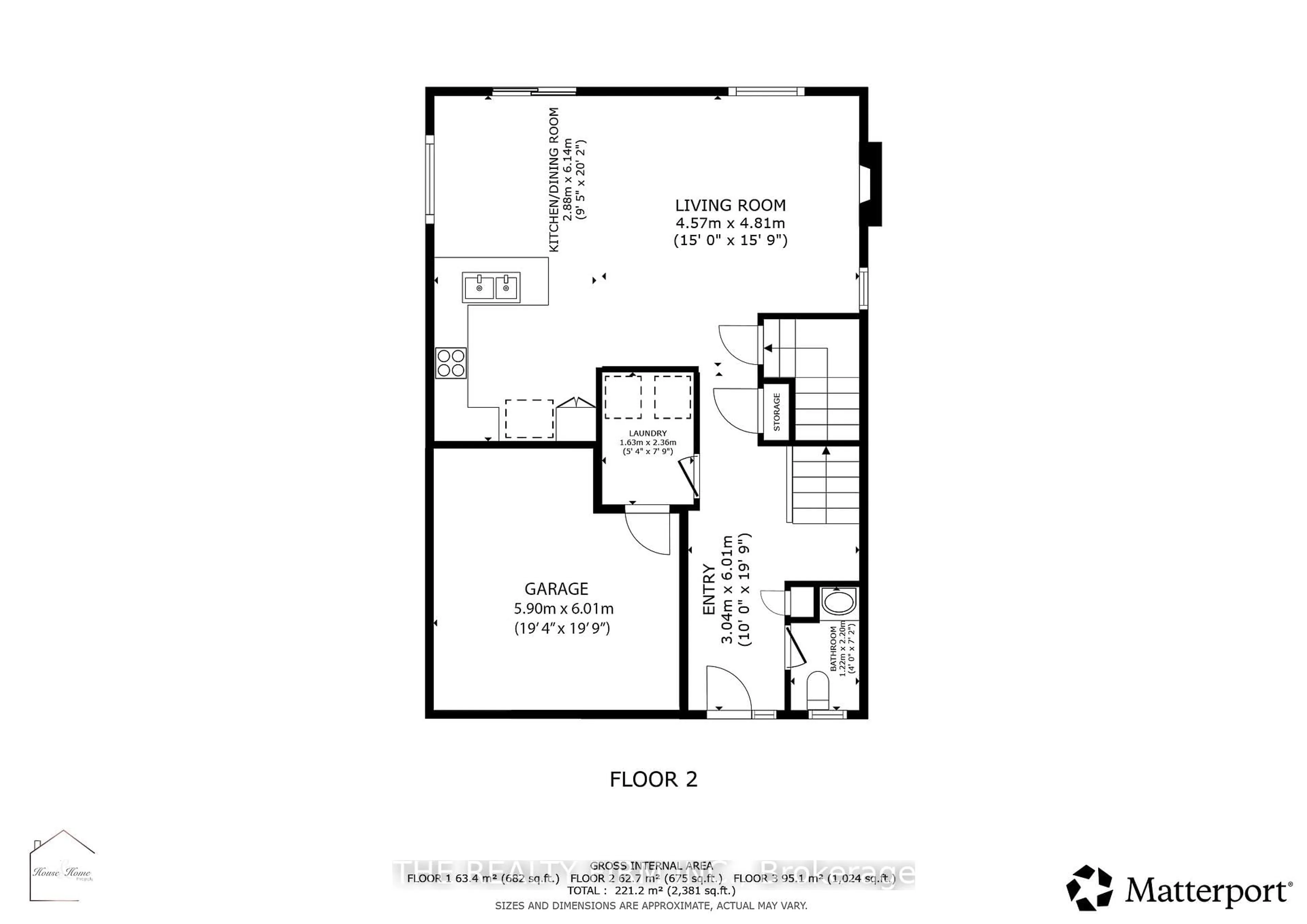 Floor plan for 279 Oak St, Lucan Biddulph Ontario N0M 2J0