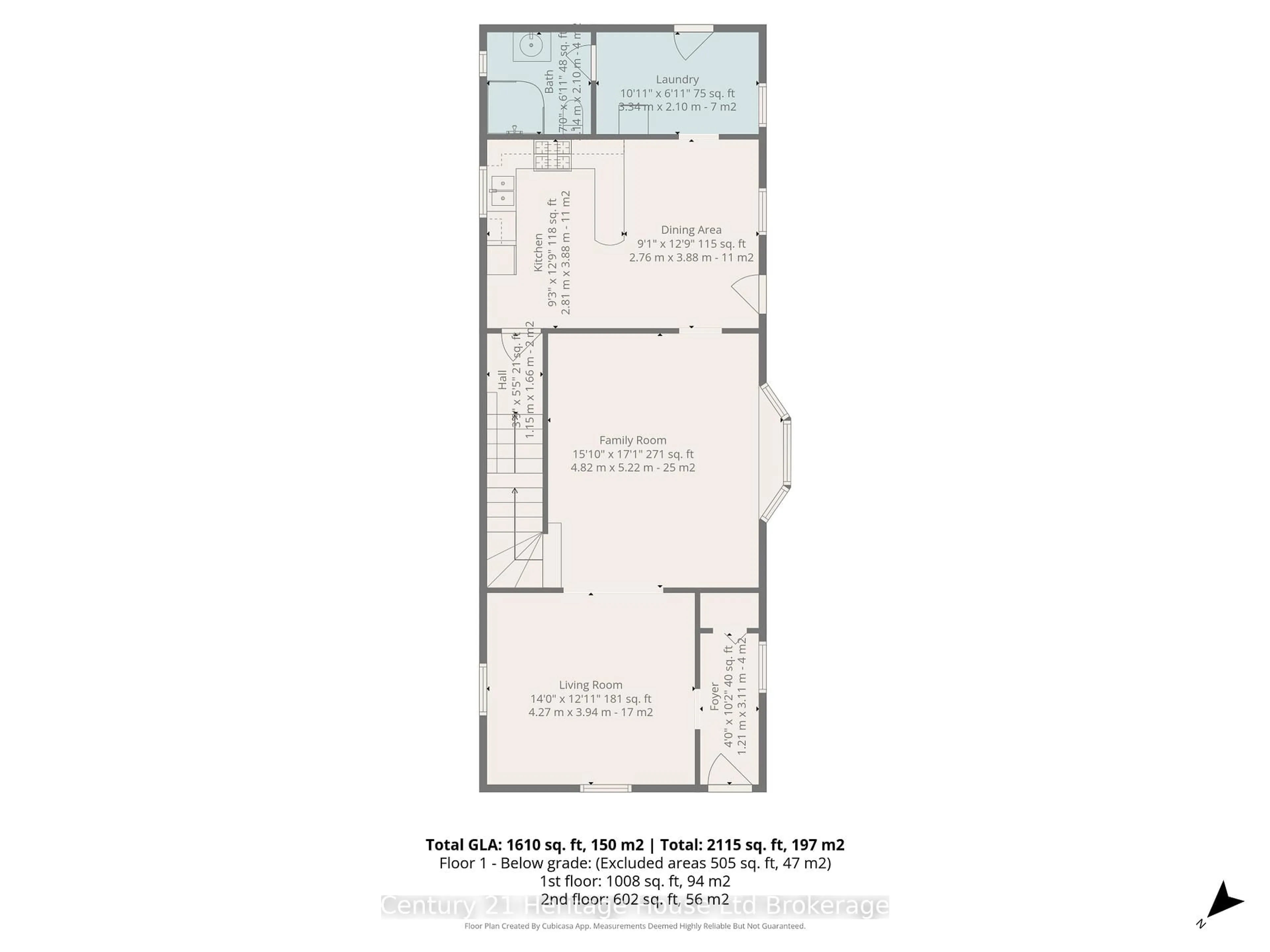 Floor plan for 152 Charles St, Ingersoll Ontario N5C 1K2