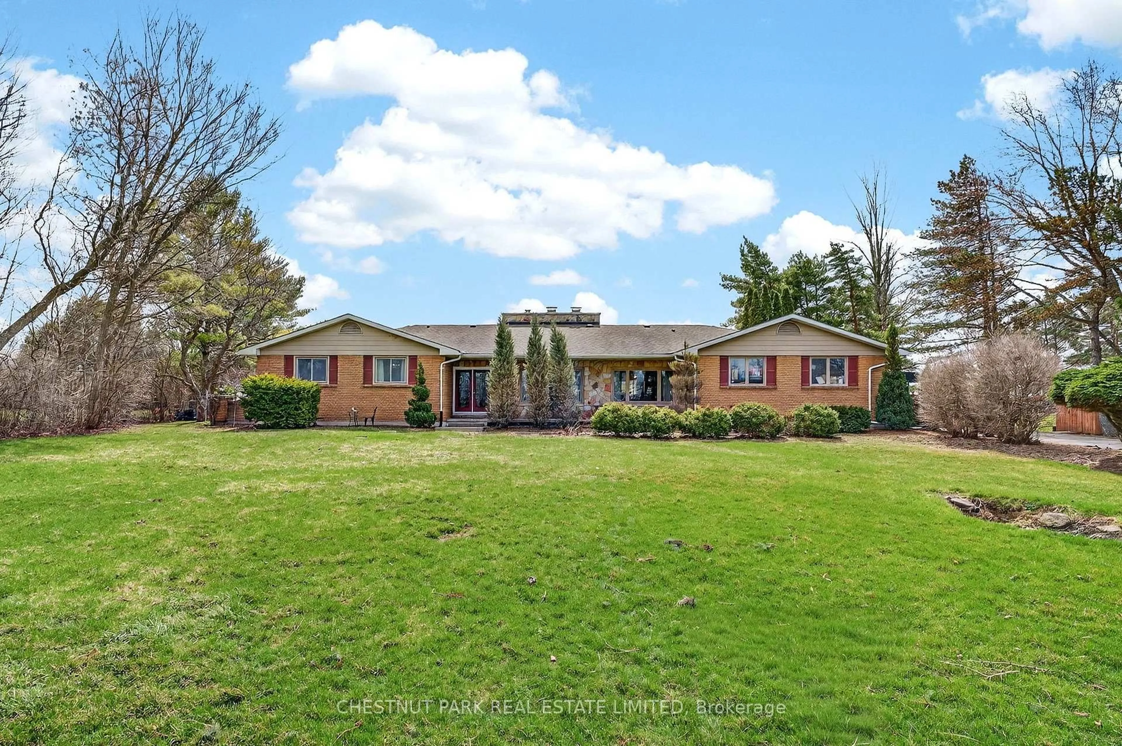 A pic from outside/outdoor area/front of a property/back of a property/a pic from drone, unknown for 729 County Road 3, Prince Edward County Ontario K8N 4Z1