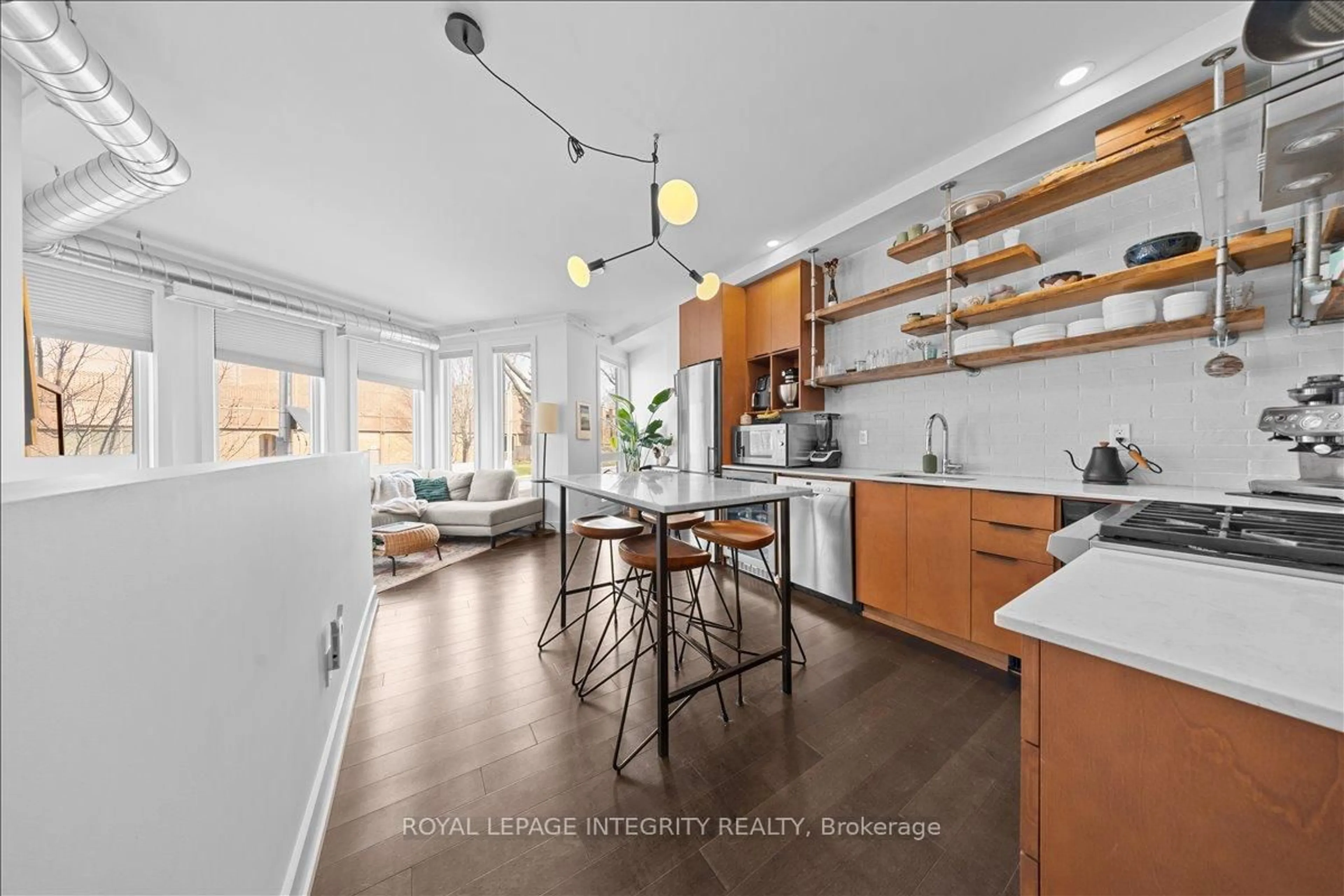 Open concept kitchen, unknown for 150 Greenfield Ave #204, Ottawa Ontario K1S 0X8