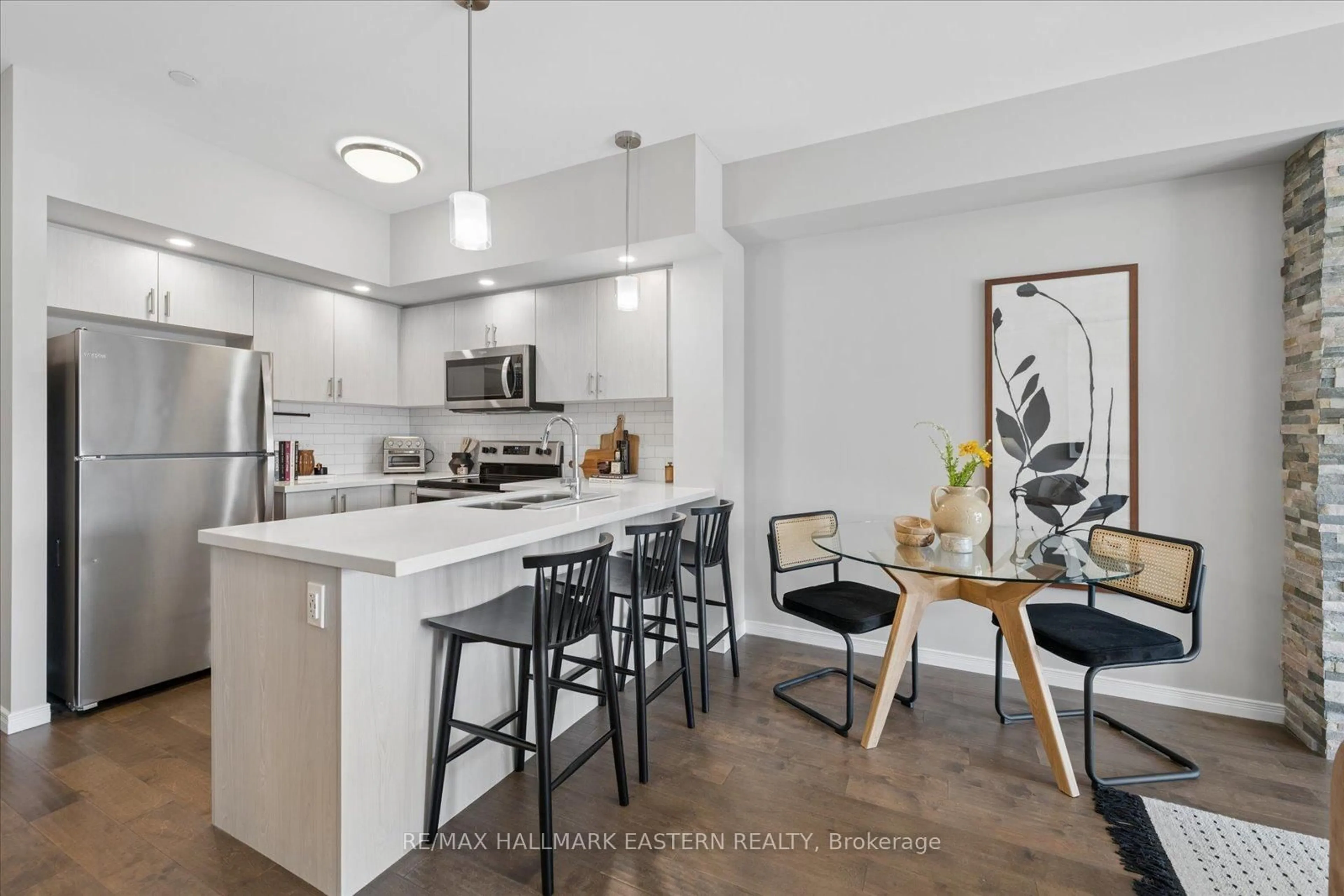 Open concept kitchen, unknown for 340 Florence Dr #103, Peterborough Ontario K9J 6X4