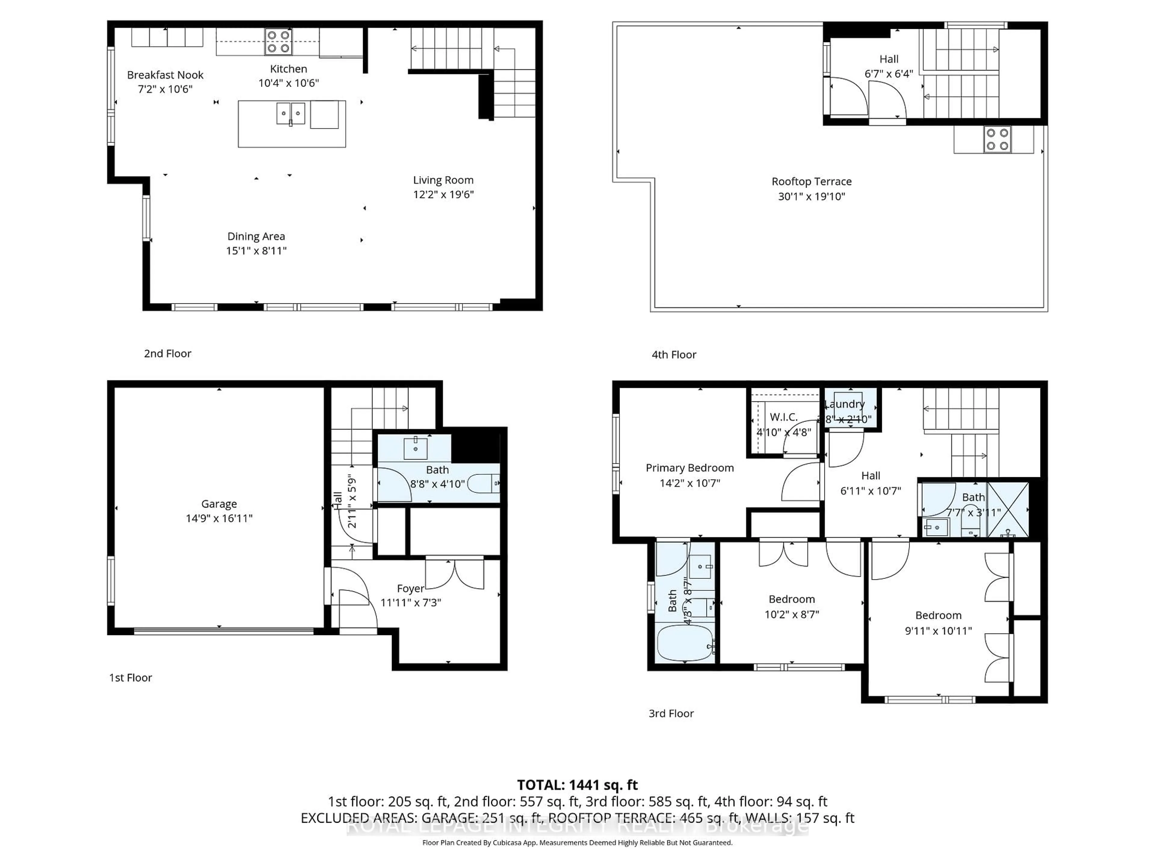 Floor plan for 2722 Draper Ave, Ottawa Ontario K2H 0C4