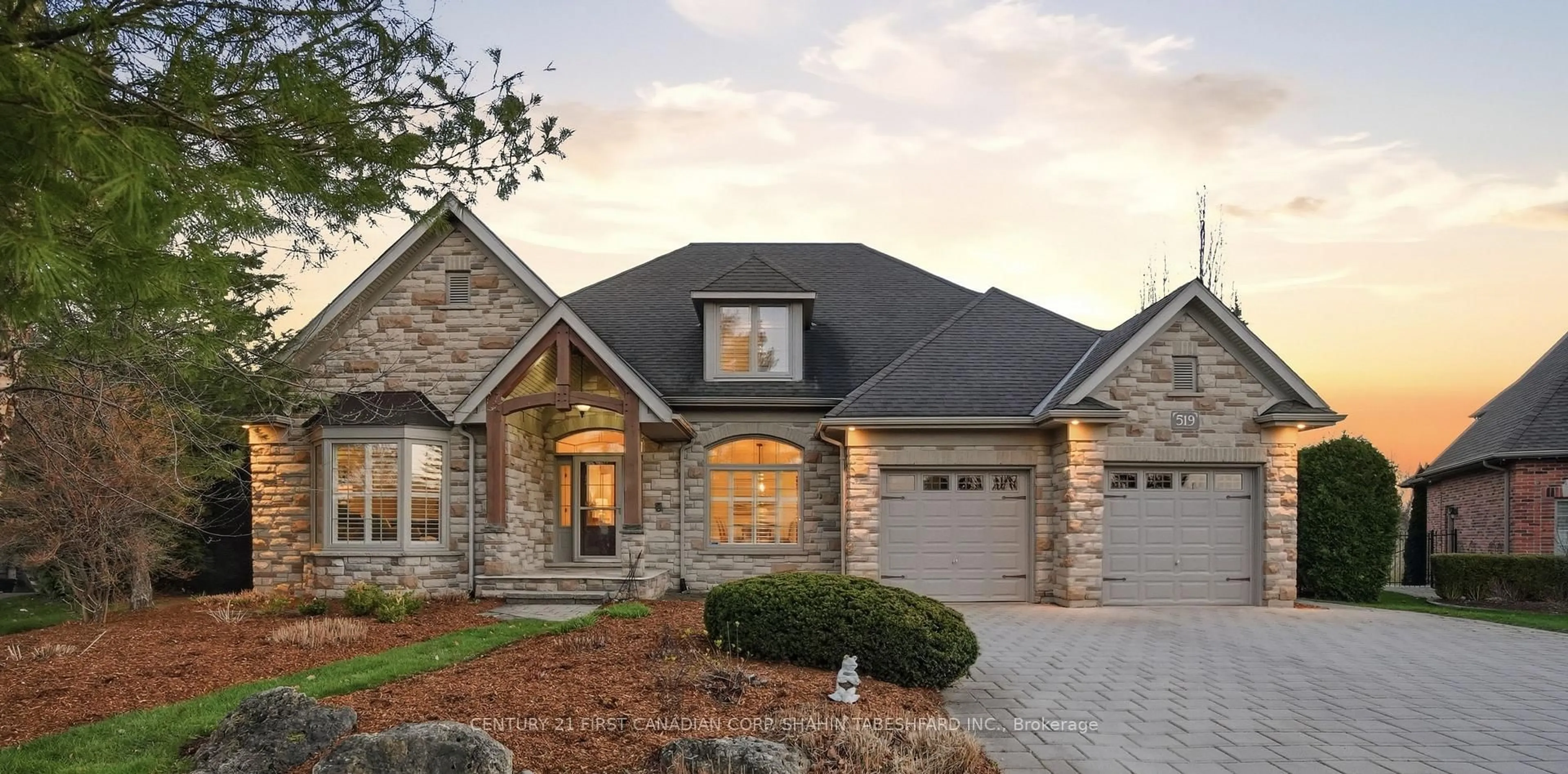 Home with brick exterior material, street for 519 Sundance Pl, London North Ontario N6G 5J9